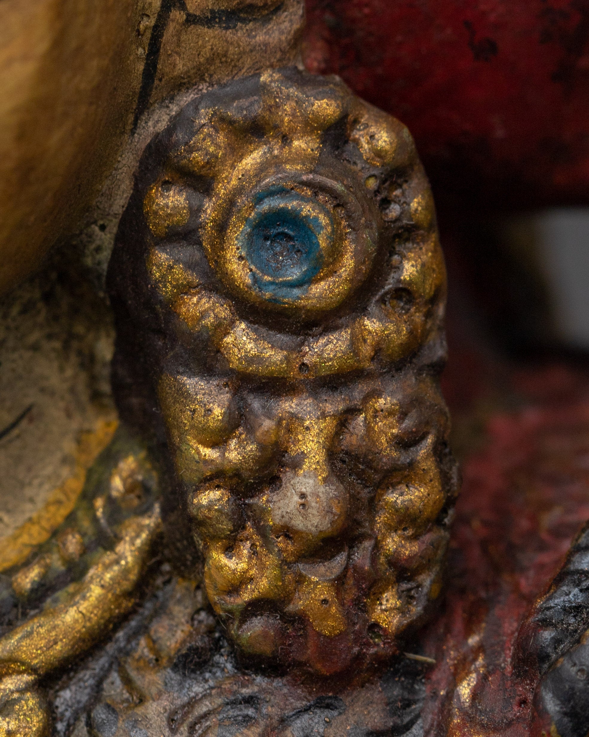 Tibetan Deity 1000 Armed Chenrezig Sculpture | Protector of All Sentient Beings