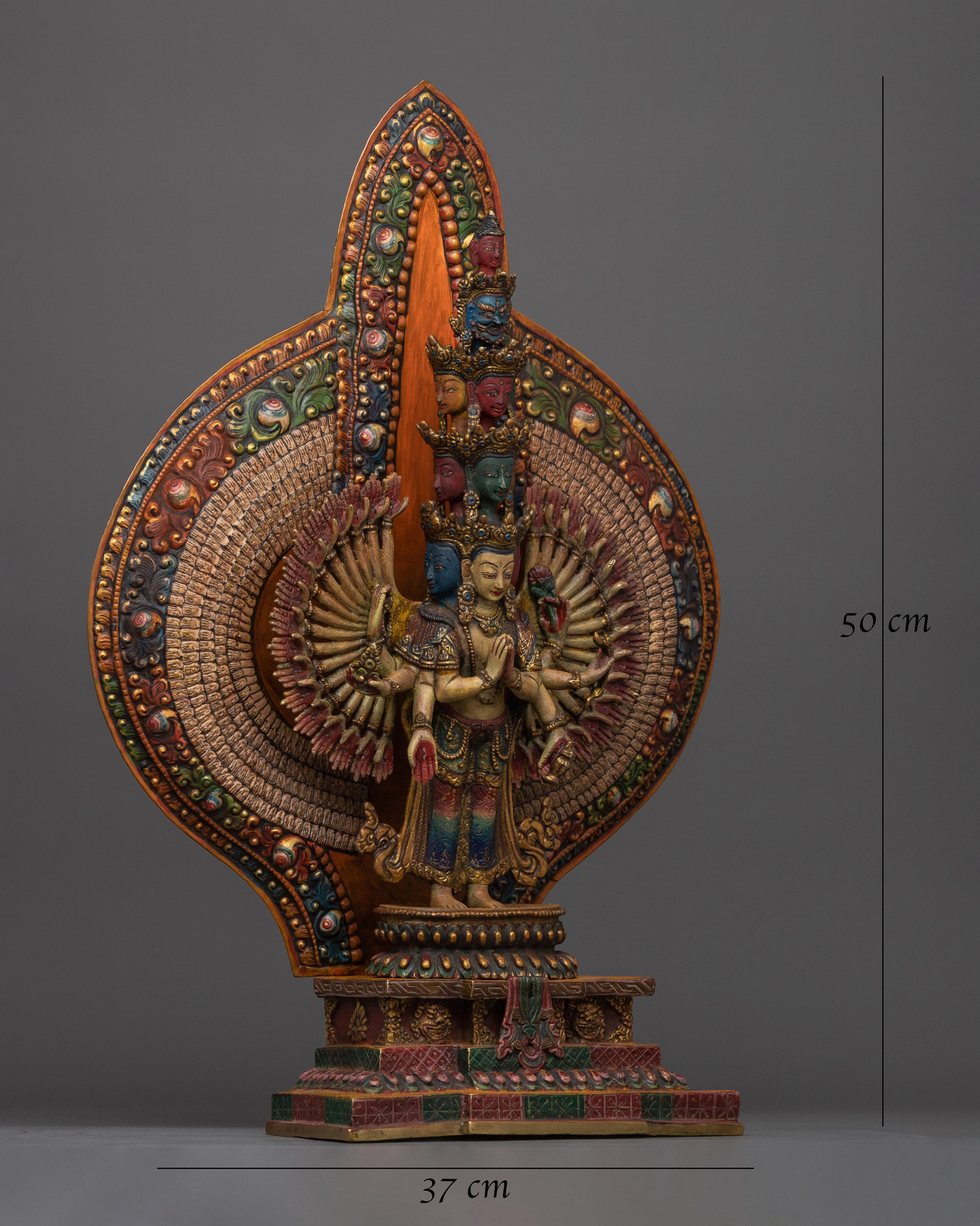 tibetan-deity-1000-armed-chenrezig