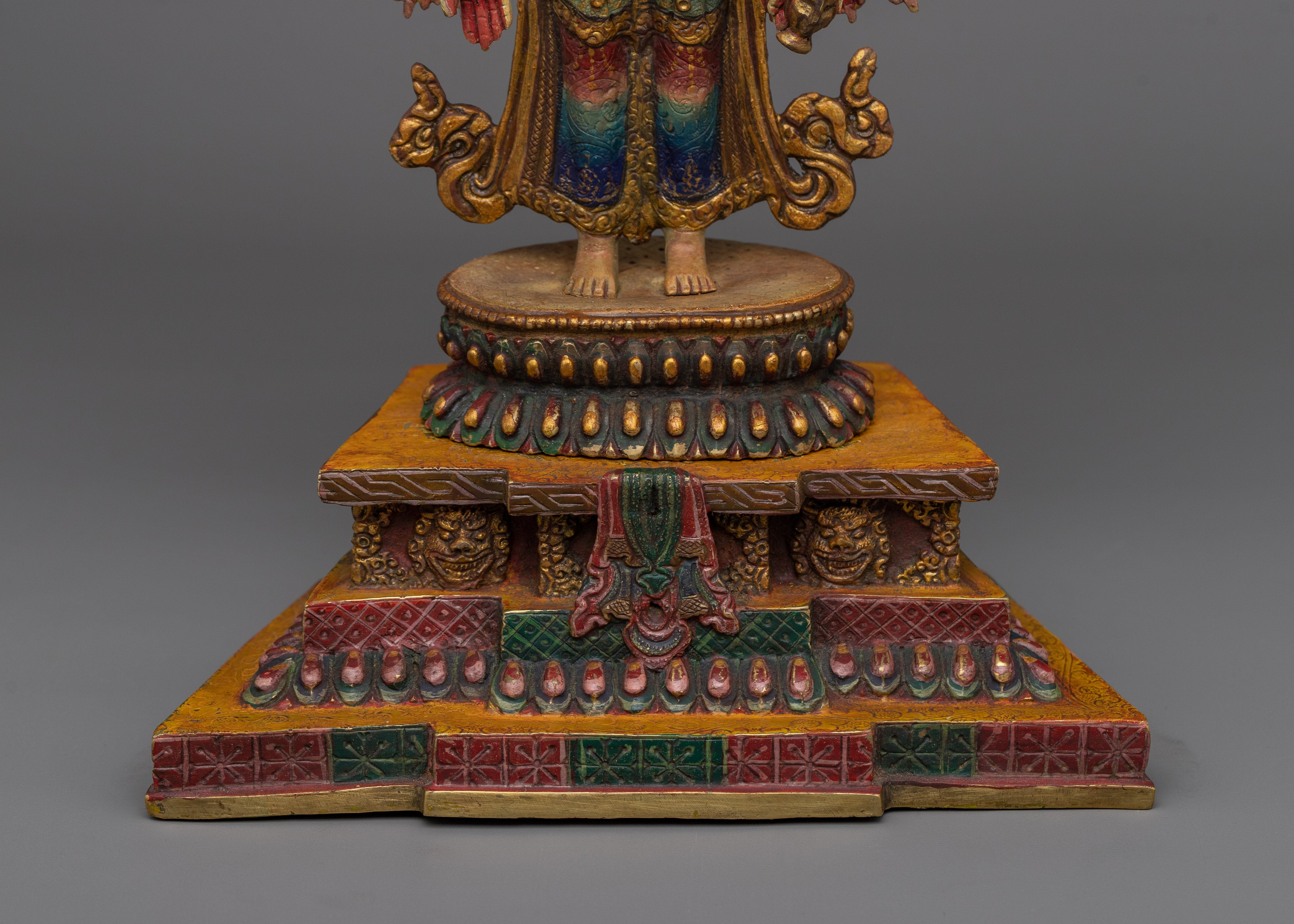 Tibetan Deity 1000 Armed Chenrezig Sculpture | Protector of All Sentient Beings