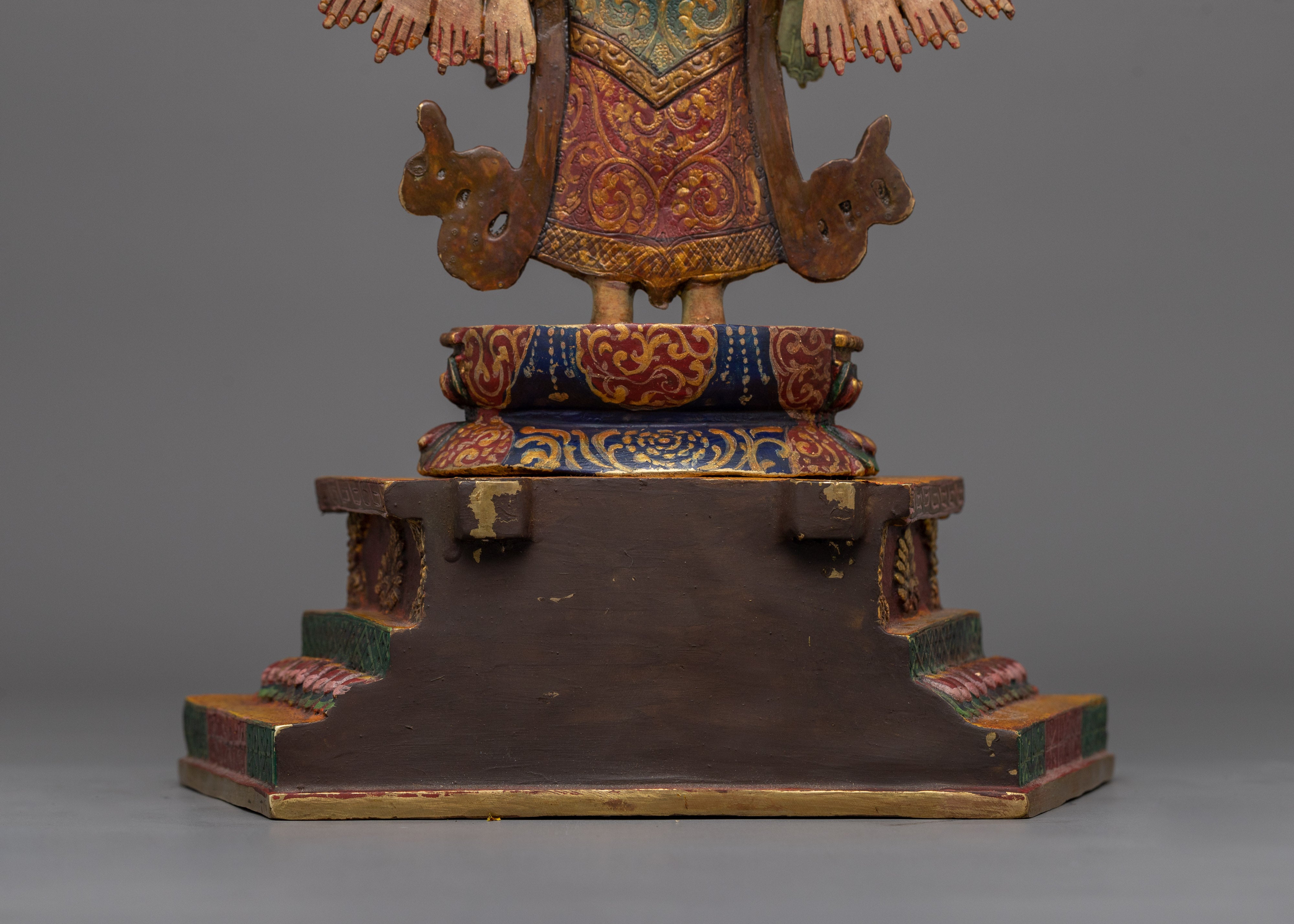 Tibetan Deity 1000 Armed Chenrezig Sculpture | Protector of All Sentient Beings