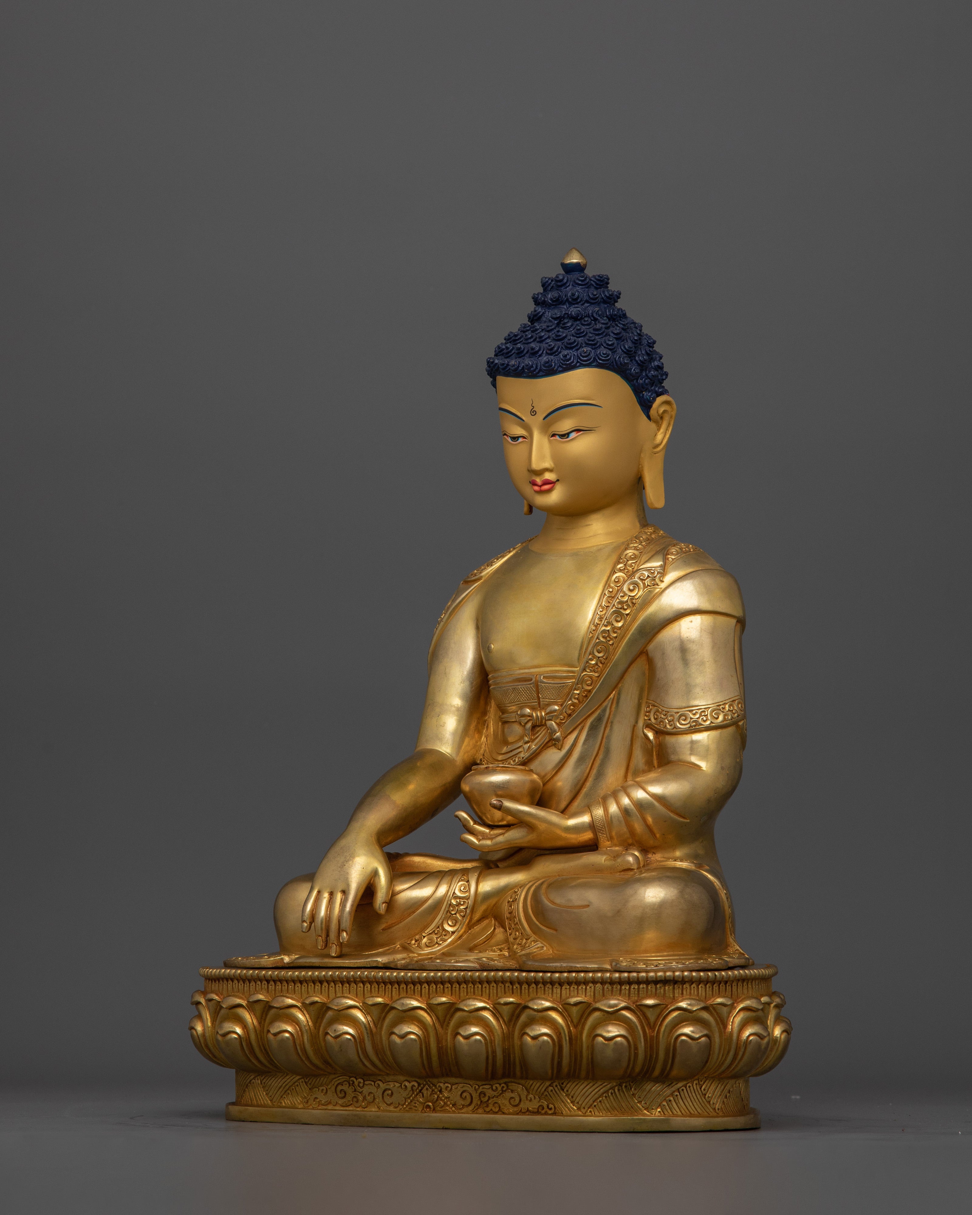 The Historical Shakyamuni Buddha Religious Figurine | Perfect for Meditation and Prayer