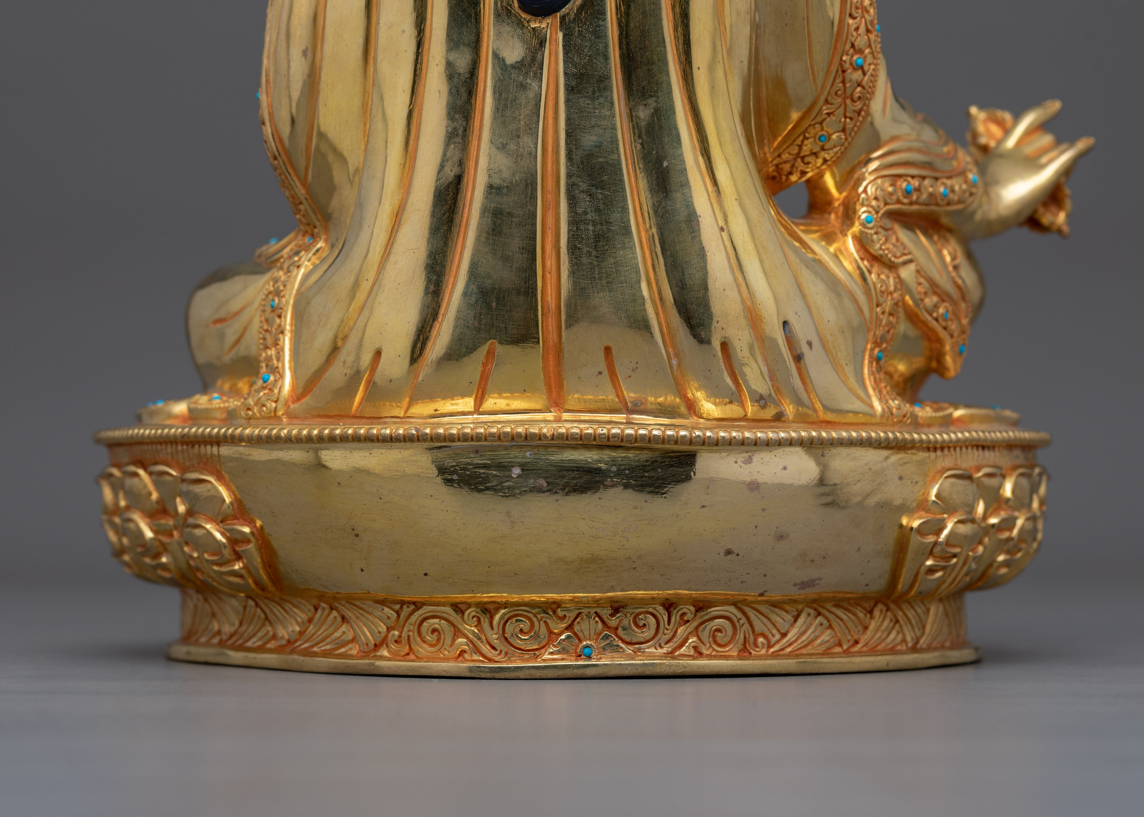 Sacred Tantric Buddhism Padmasambhava Sculpture | Spiritual Zen Artwork