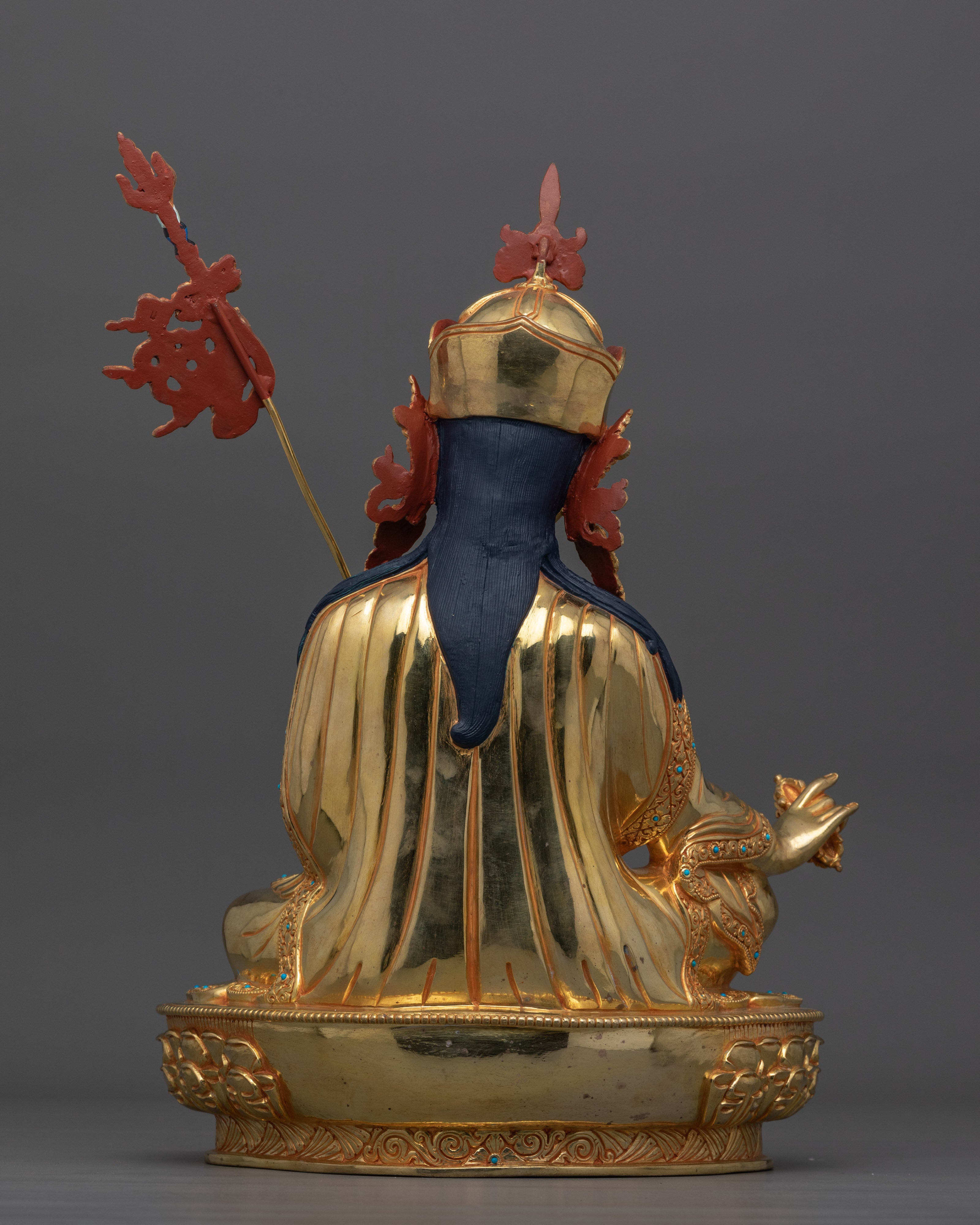 Sacred Tantric Buddhism Padmasambhava Sculpture | Spiritual Zen Artwork