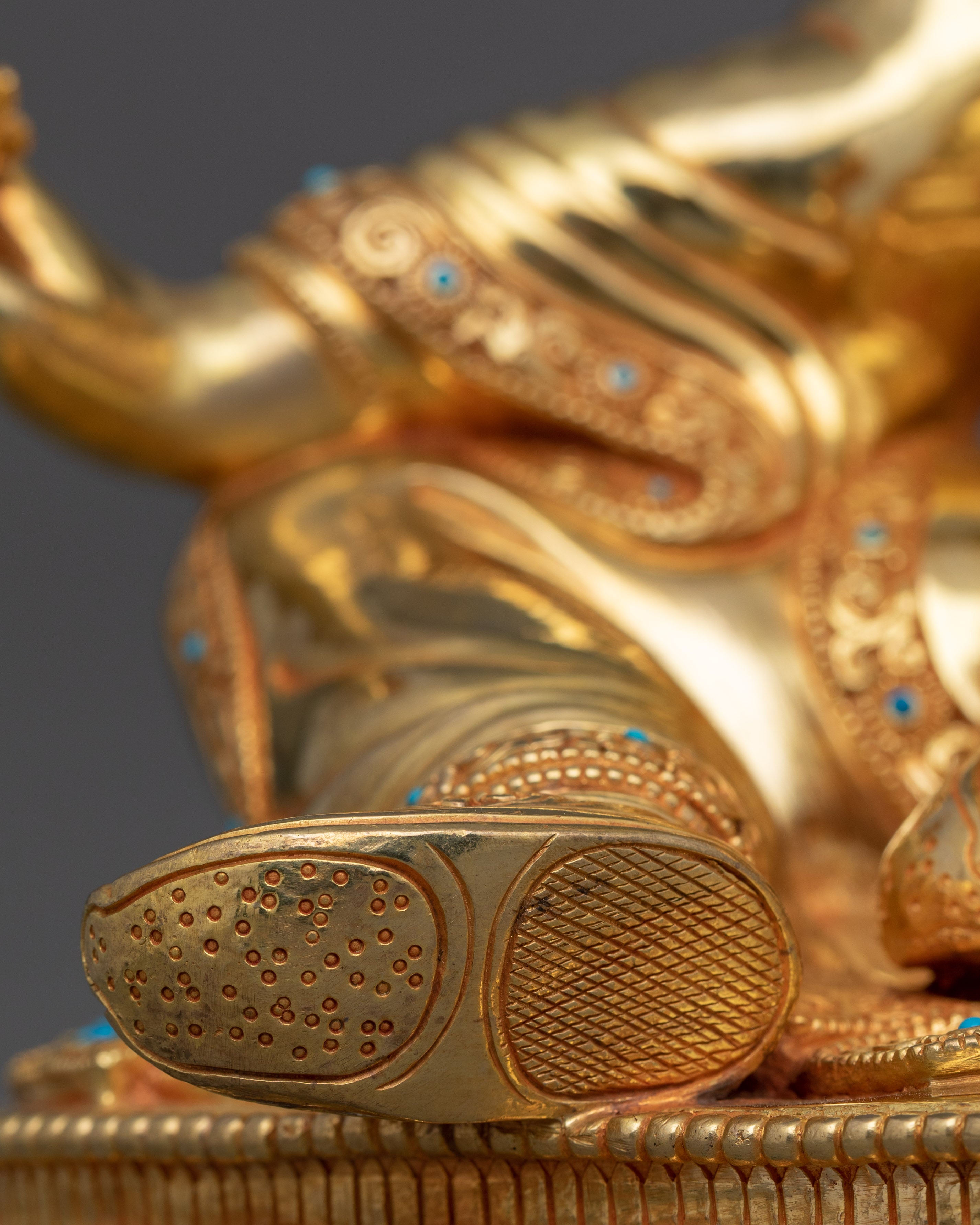 Sacred Tantric Buddhism Padmasambhava Sculpture | Spiritual Zen Artwork