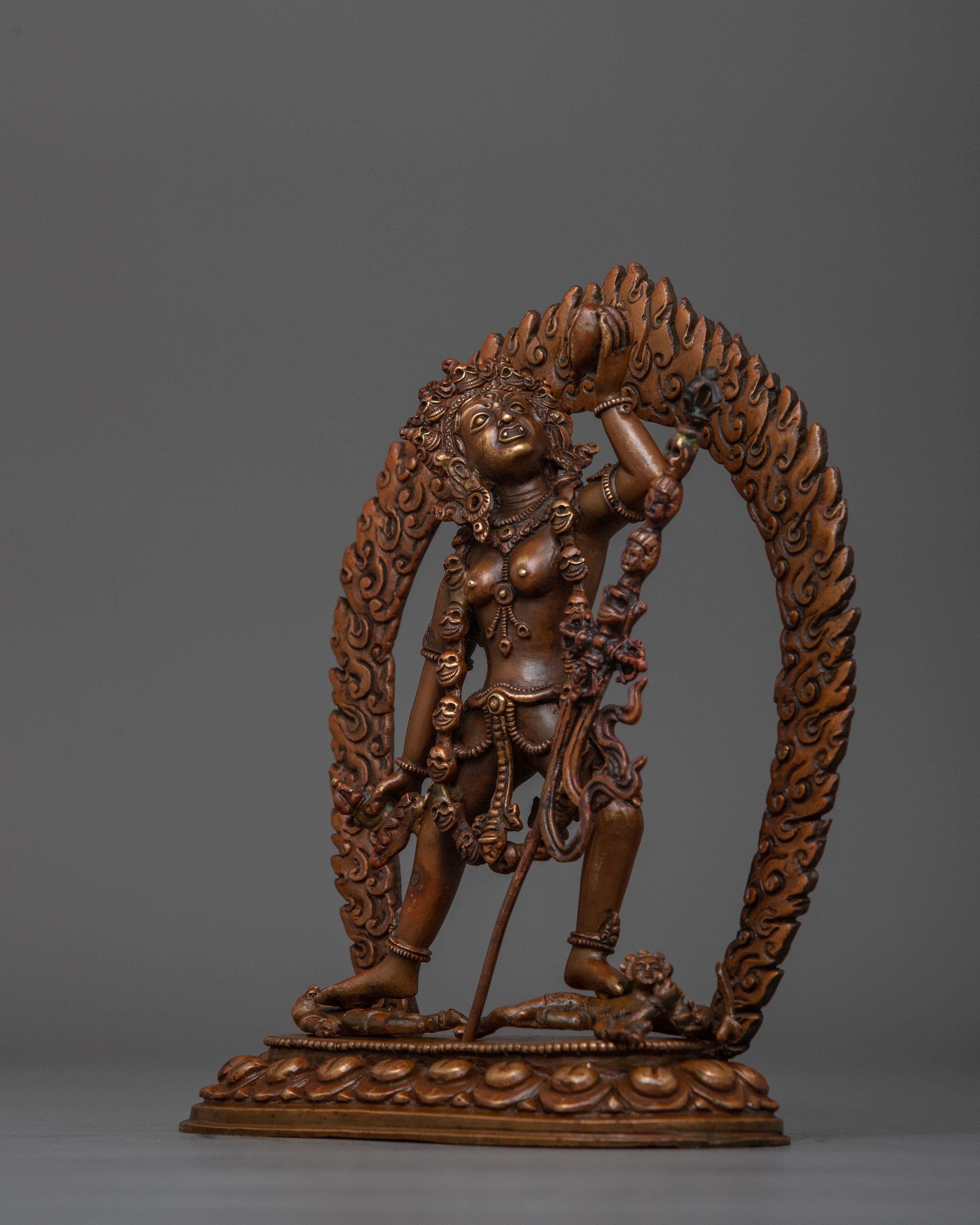 Spiritual Embodiment of Wisdom Vajrayogini Statue | Wrathful Dakini