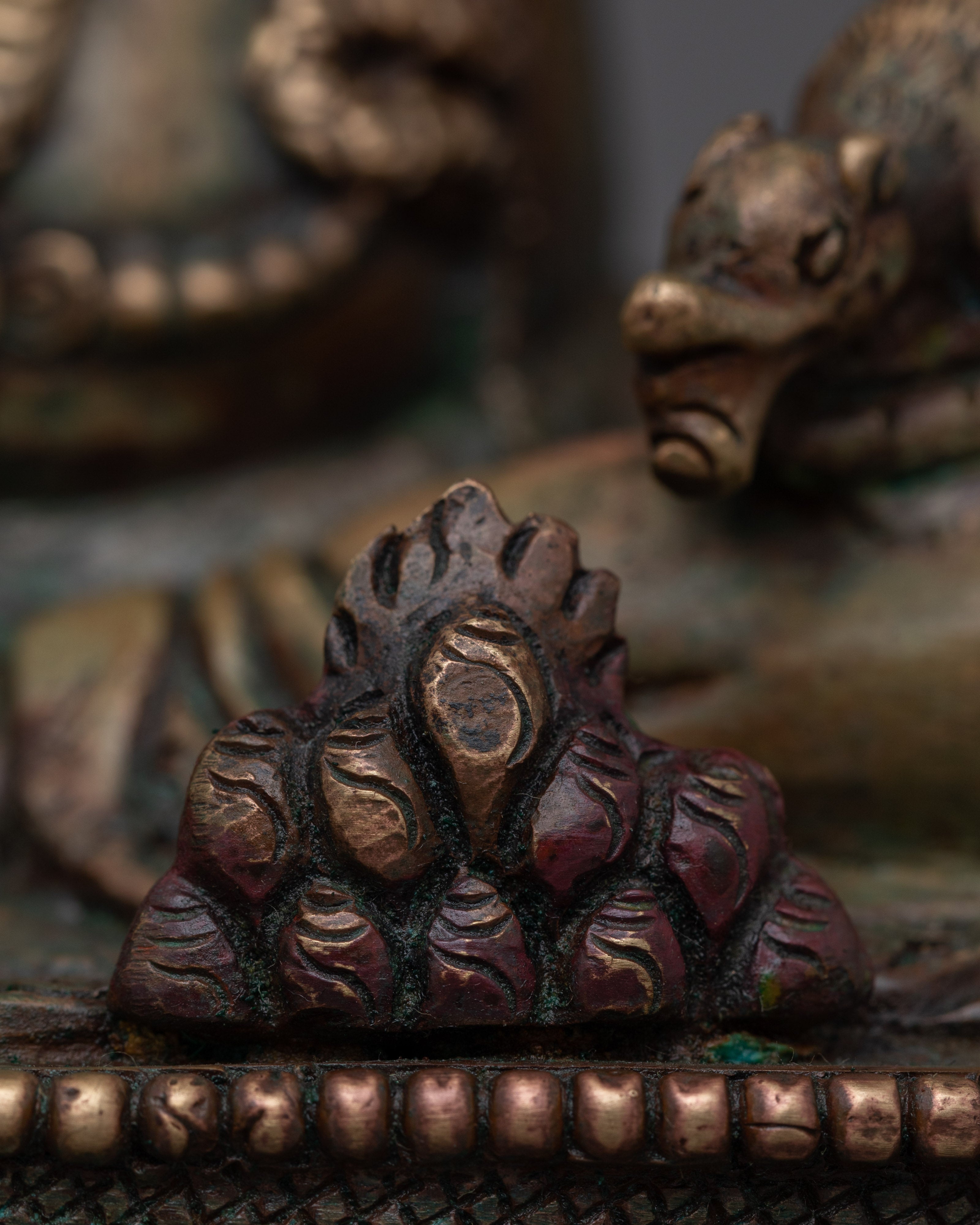 Tibetan Wealth God Dzambhala Sculpture | Buddha of abundance