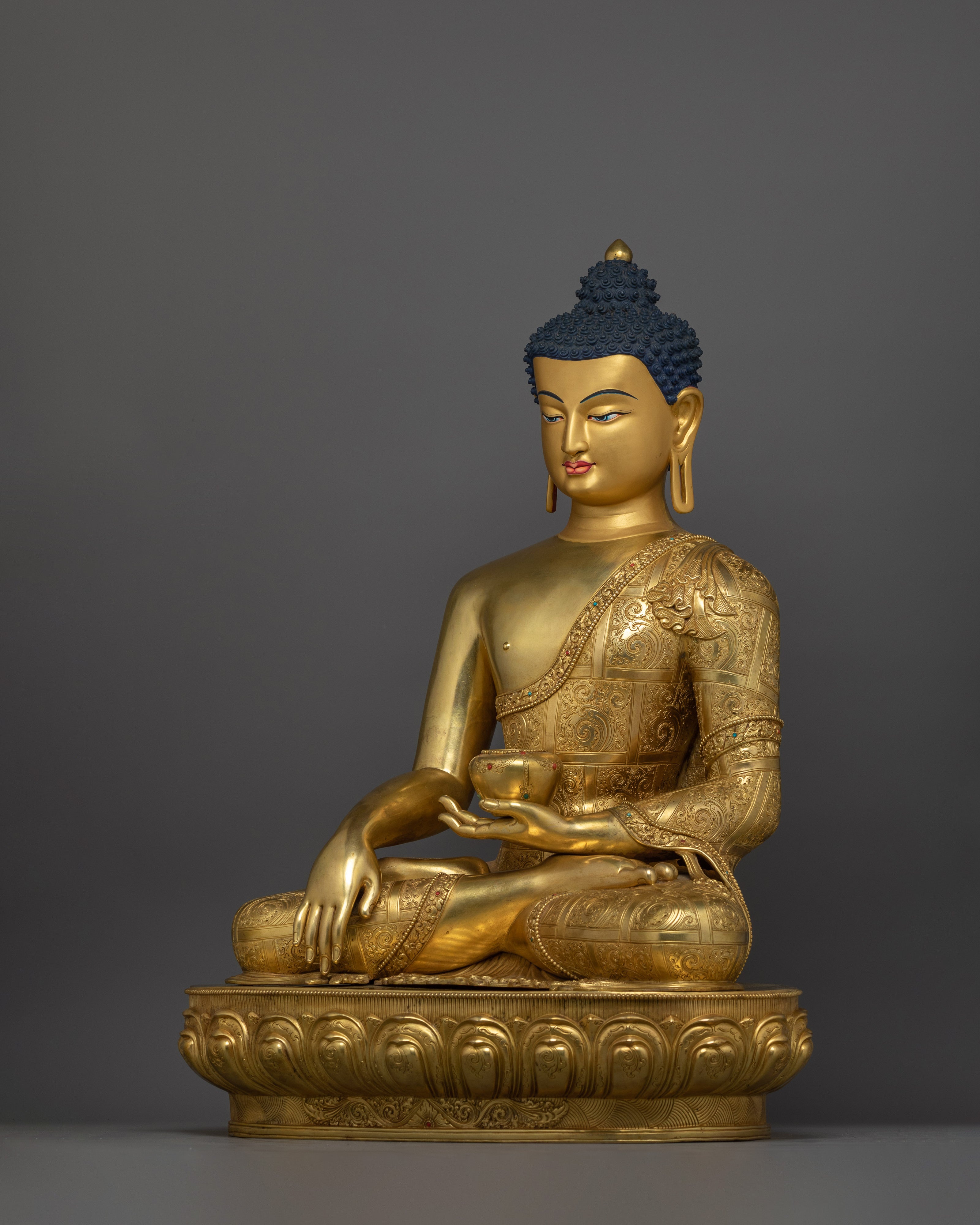 Shakyamuni Buddha Buddhist Statue | Sculpture for Inner Peace and Compassion
