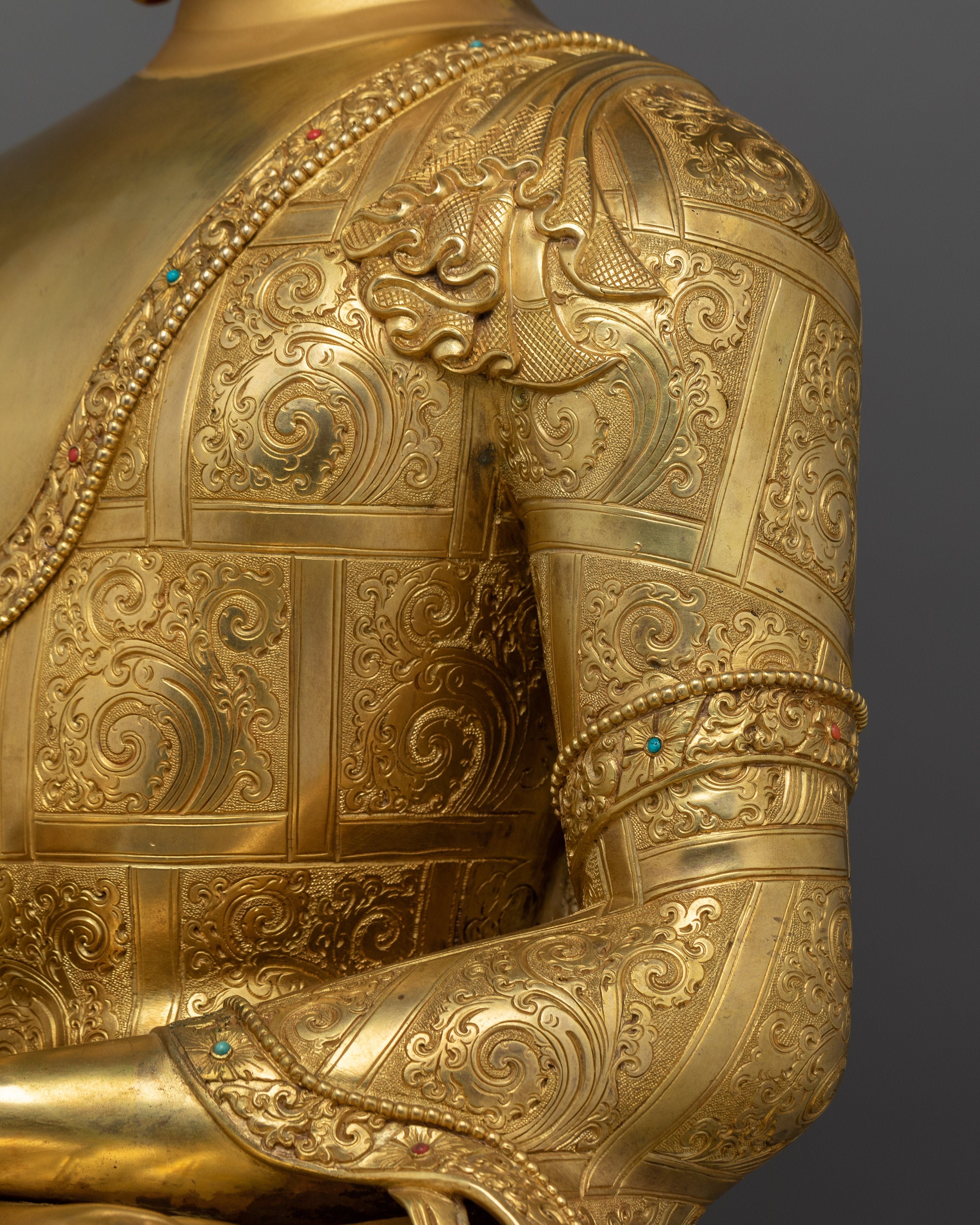 Shakyamuni Buddha Buddhist Statue | Sculpture for Inner Peace and Compassion