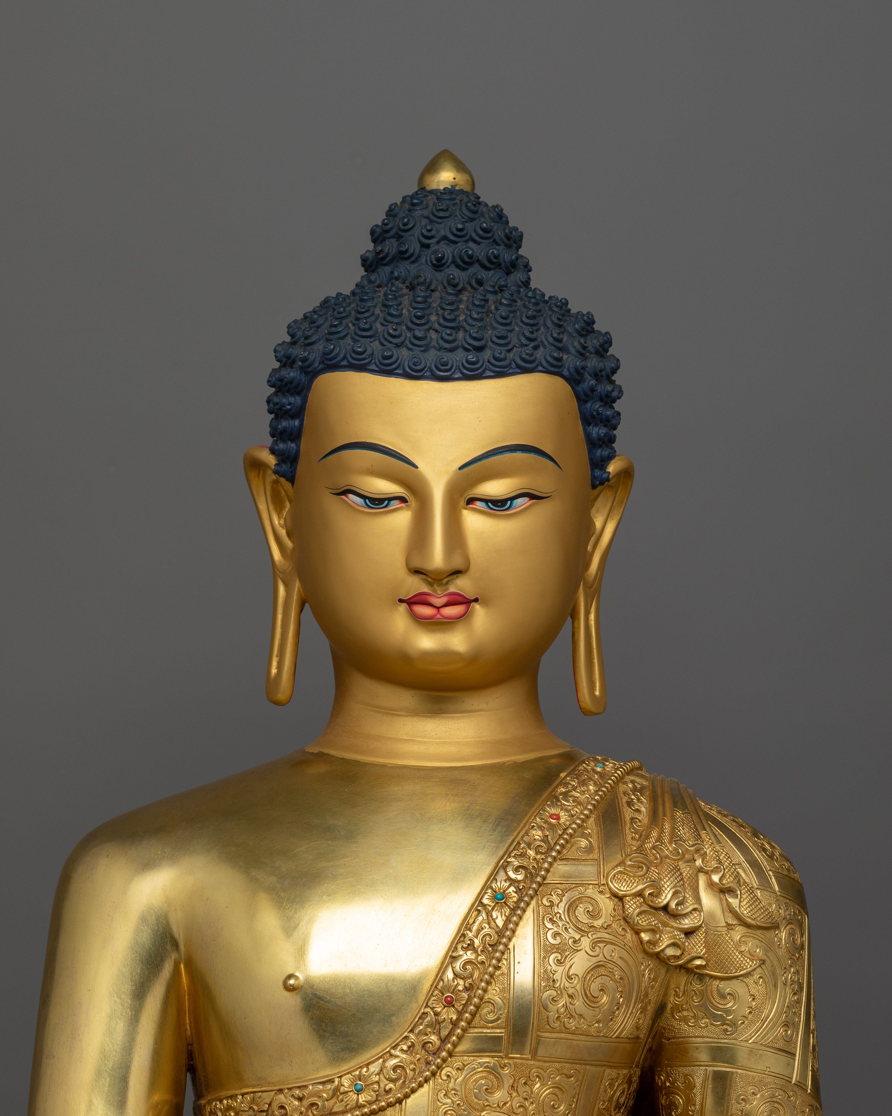 Shakyamuni Buddha Buddhist Statue | Sculpture for Inner Peace and Compassion