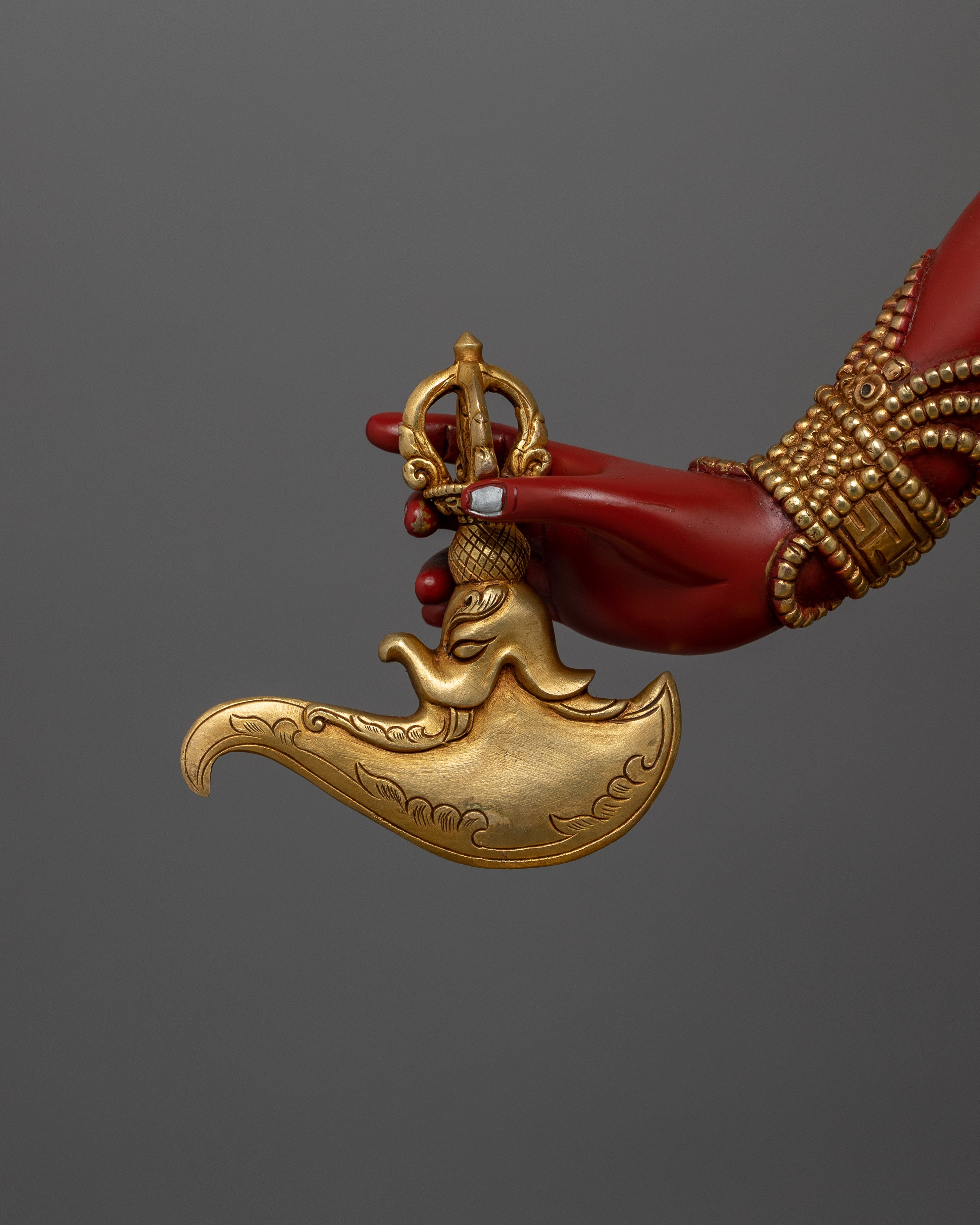 Vajrayogini The Red Dakini Sculpture | Handmade Buddhist Himalayan Artwork