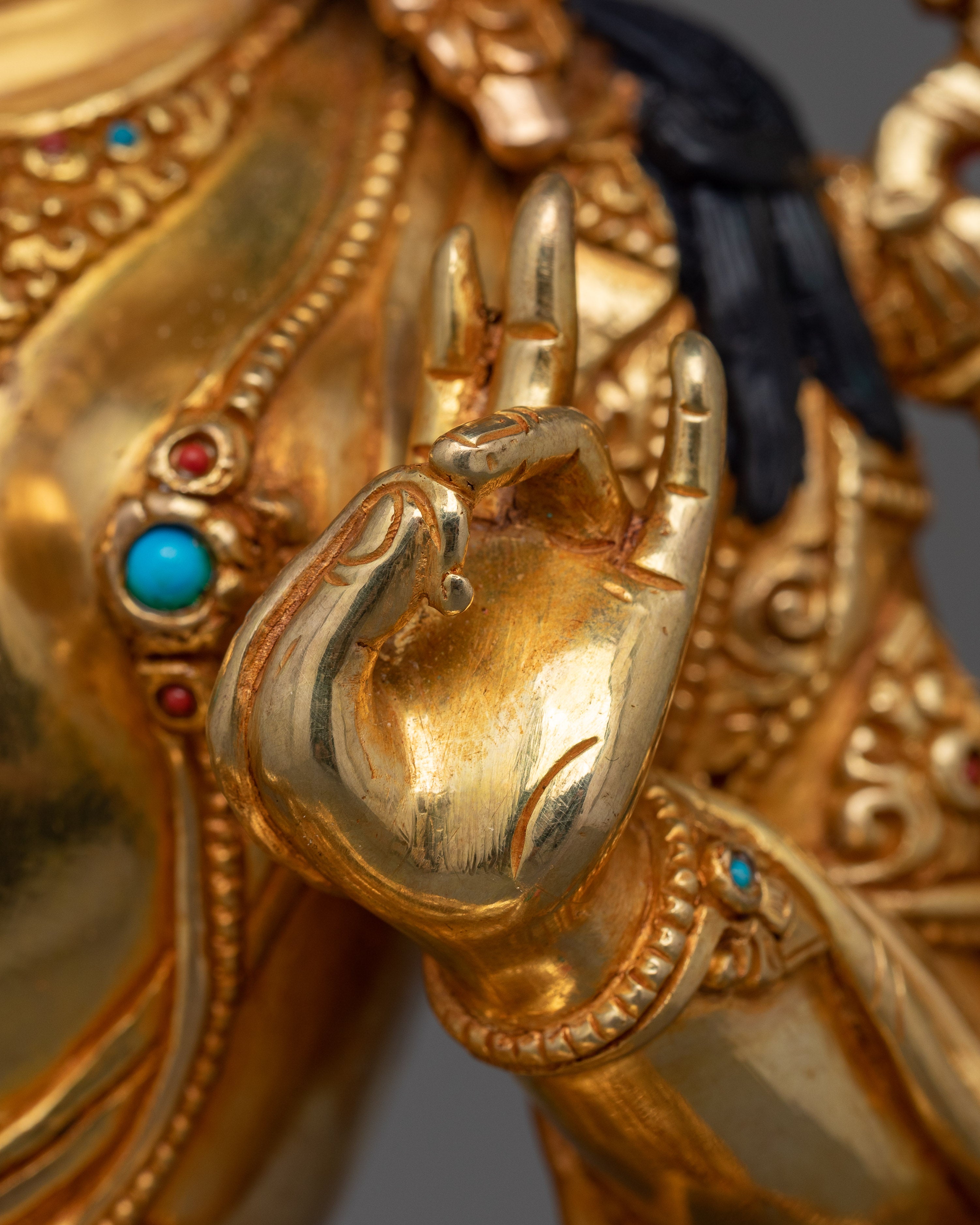 Buddhist Goddess Green Tara Sculpture | Mother of Liberation