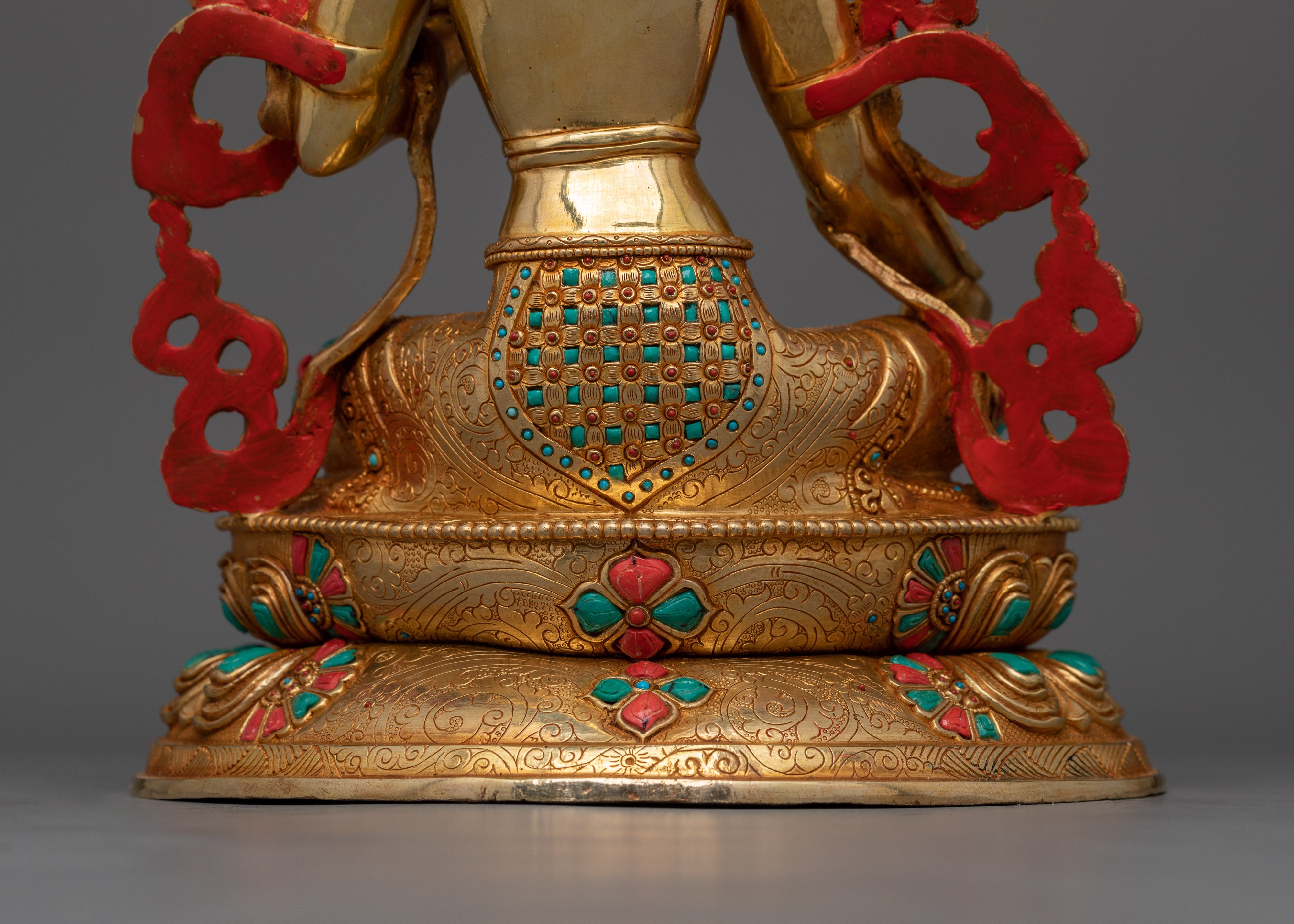 Buddhist Goddess Green Tara Sculpture | Mother of Liberation