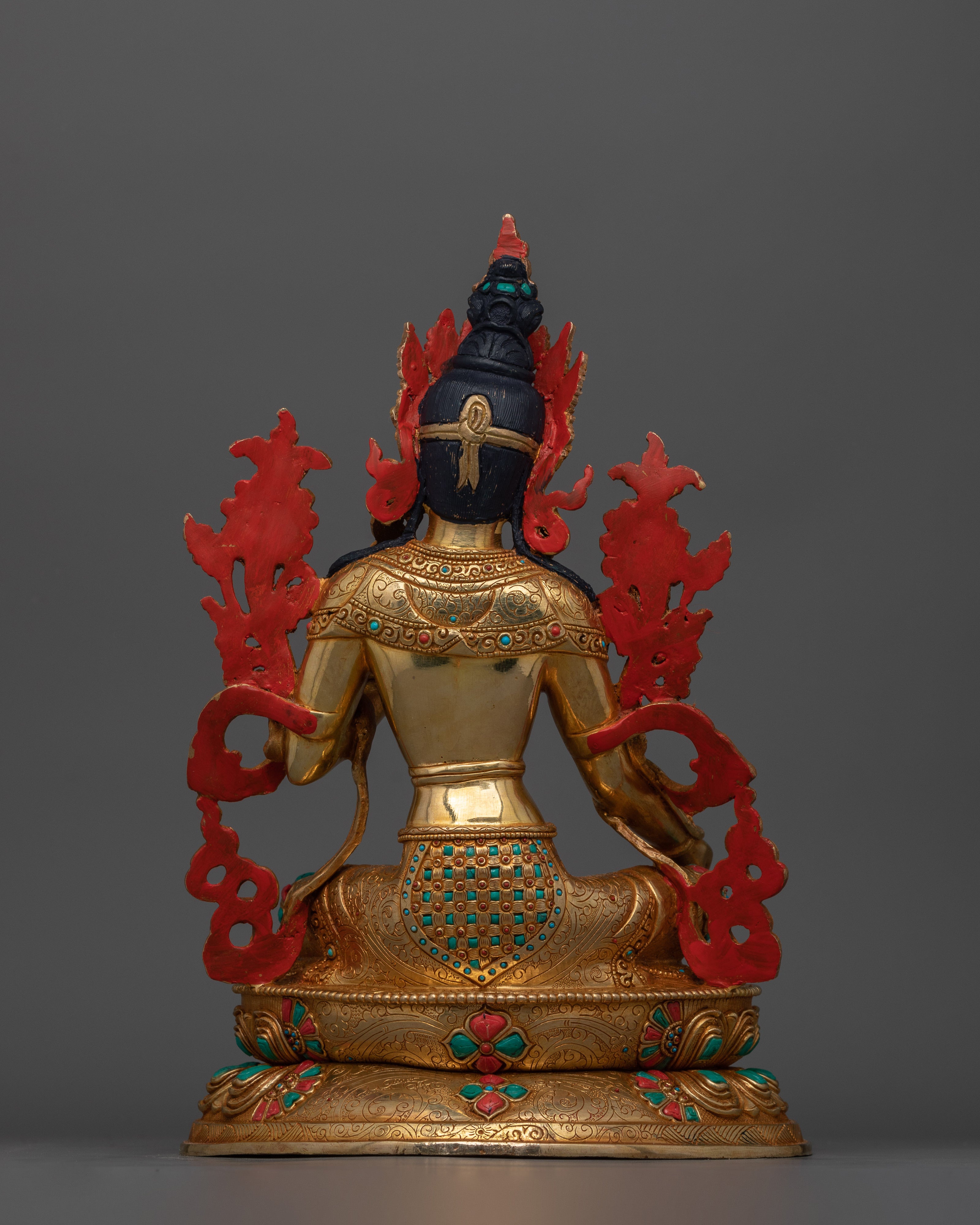 Buddhist Goddess Green Tara Sculpture | Mother of Liberation