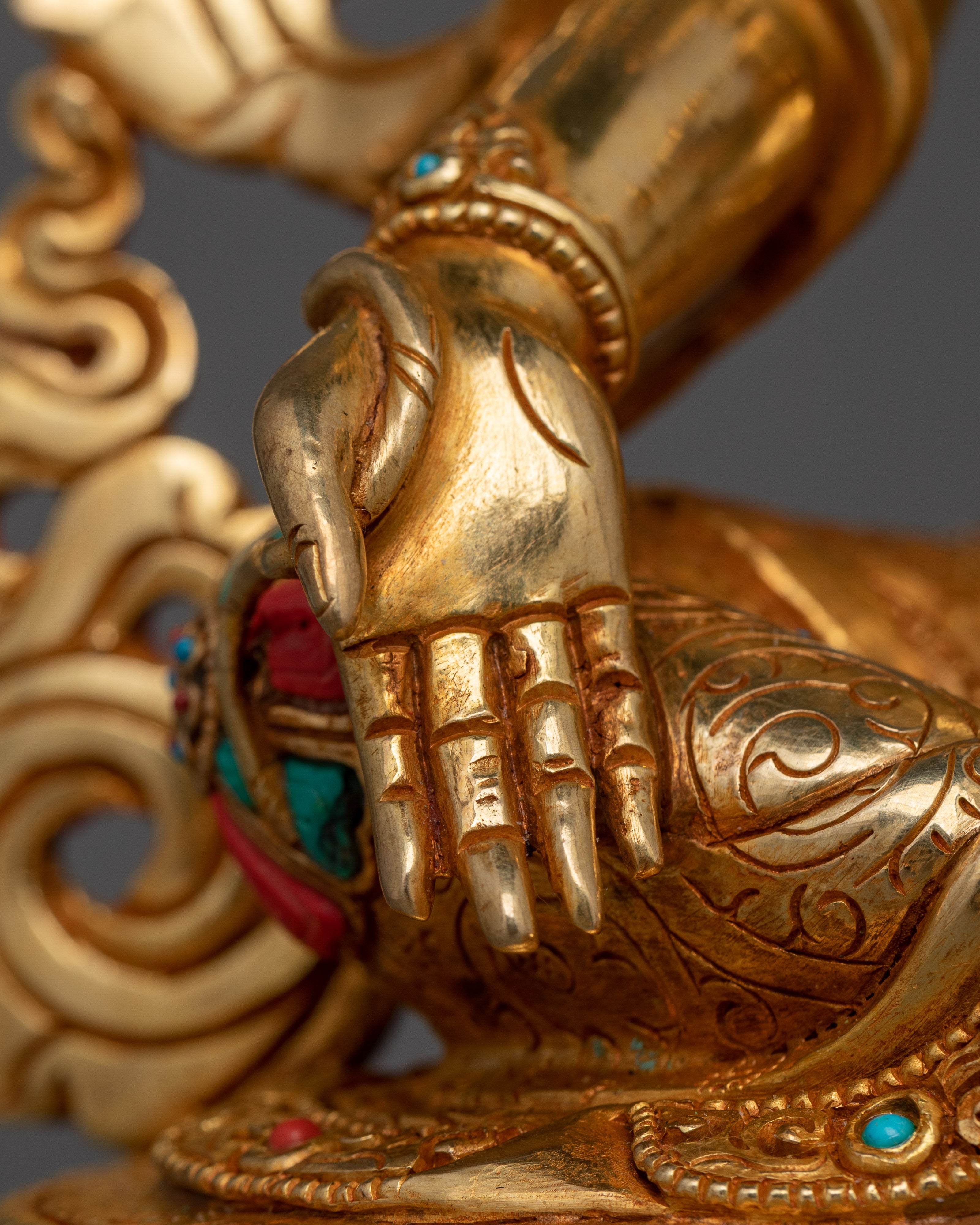 Buddhist Goddess Green Tara Sculpture | Mother of Liberation