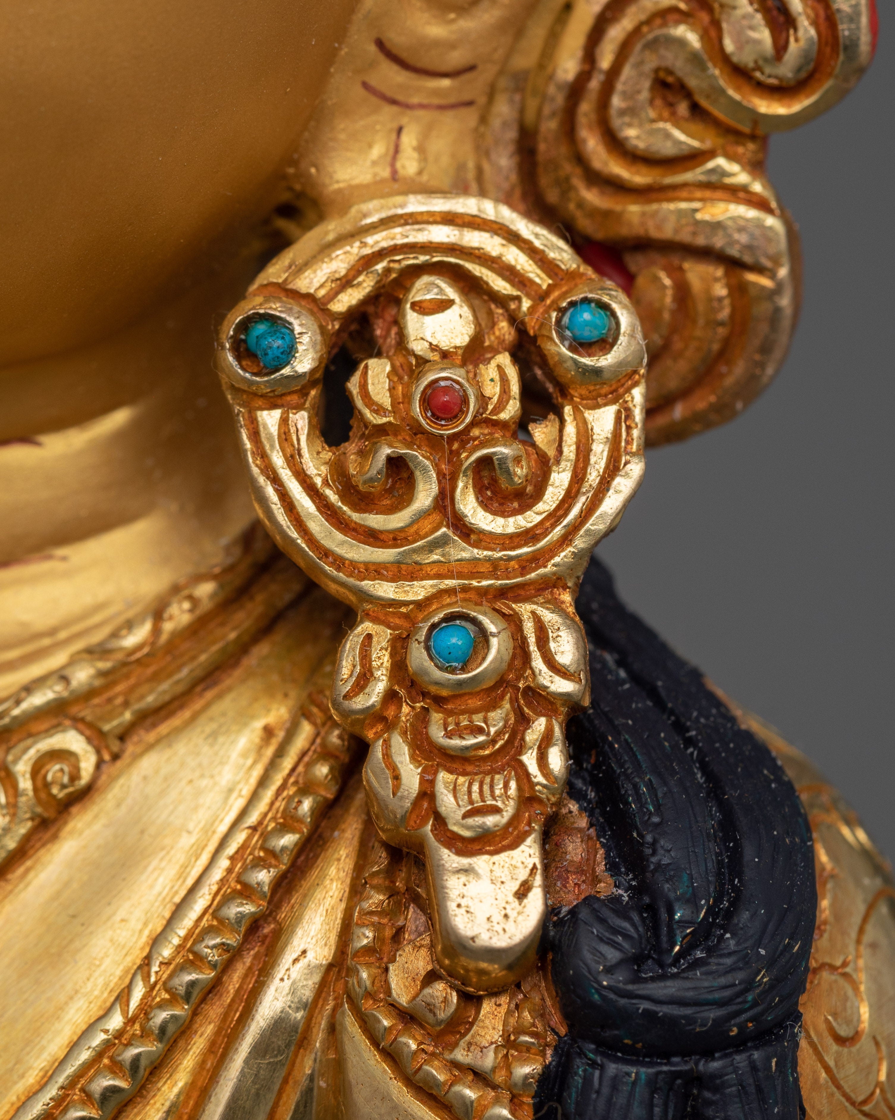 Himalayan Sacred Vajrasattva Sculpture | The Embodiment of Purity and Wisdom