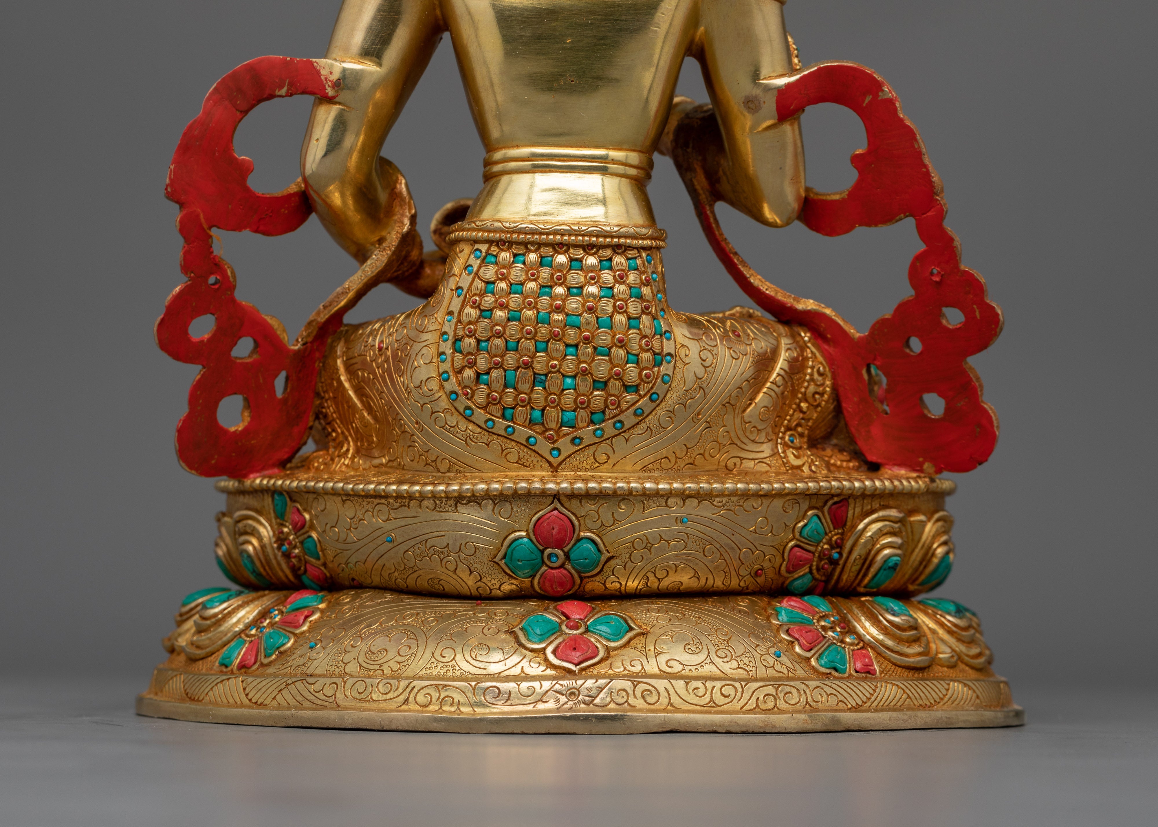 Himalayan Sacred Vajrasattva Sculpture | The Embodiment of Purity and Wisdom