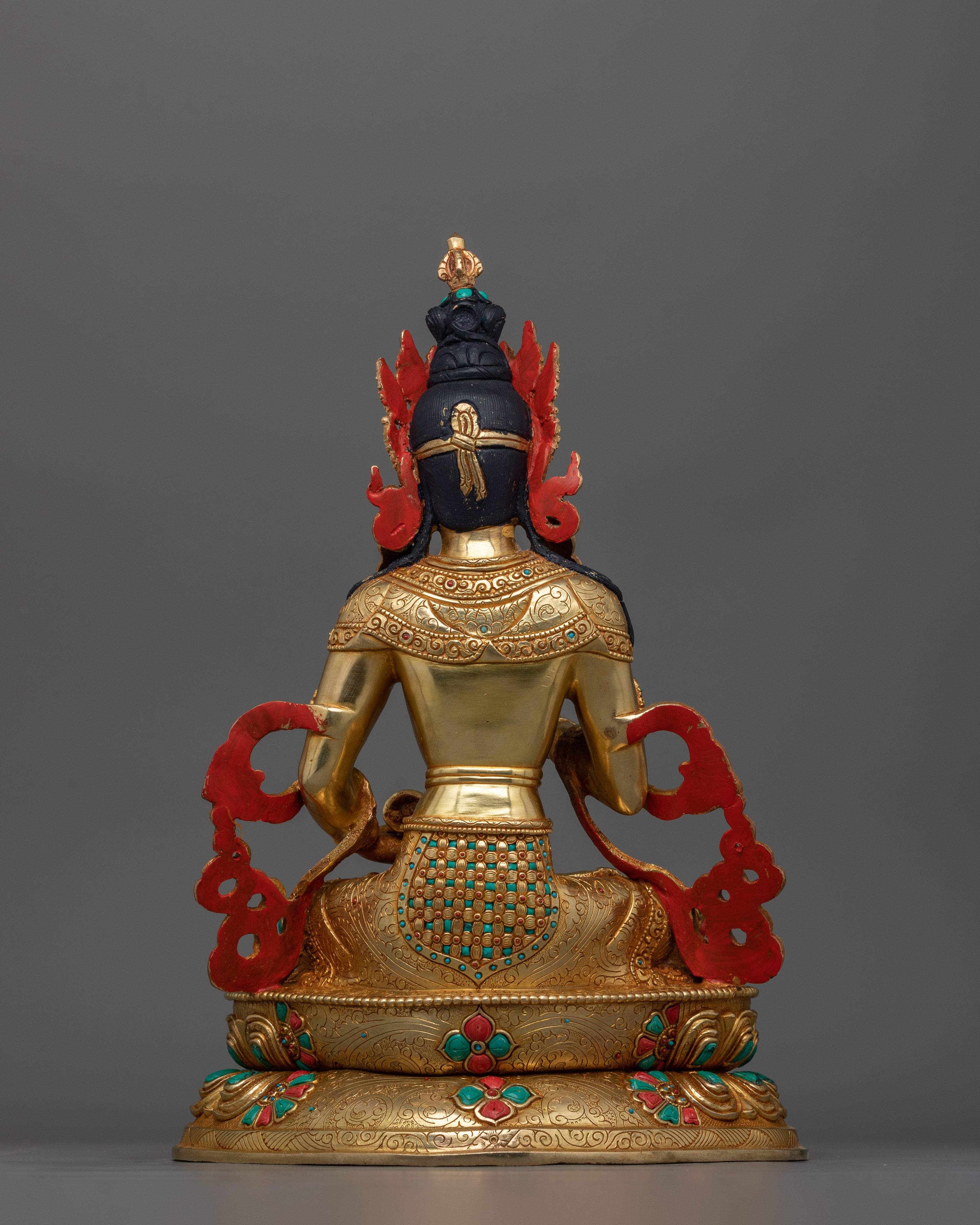 Himalayan Sacred Vajrasattva Sculpture | The Embodiment of Purity and Wisdom