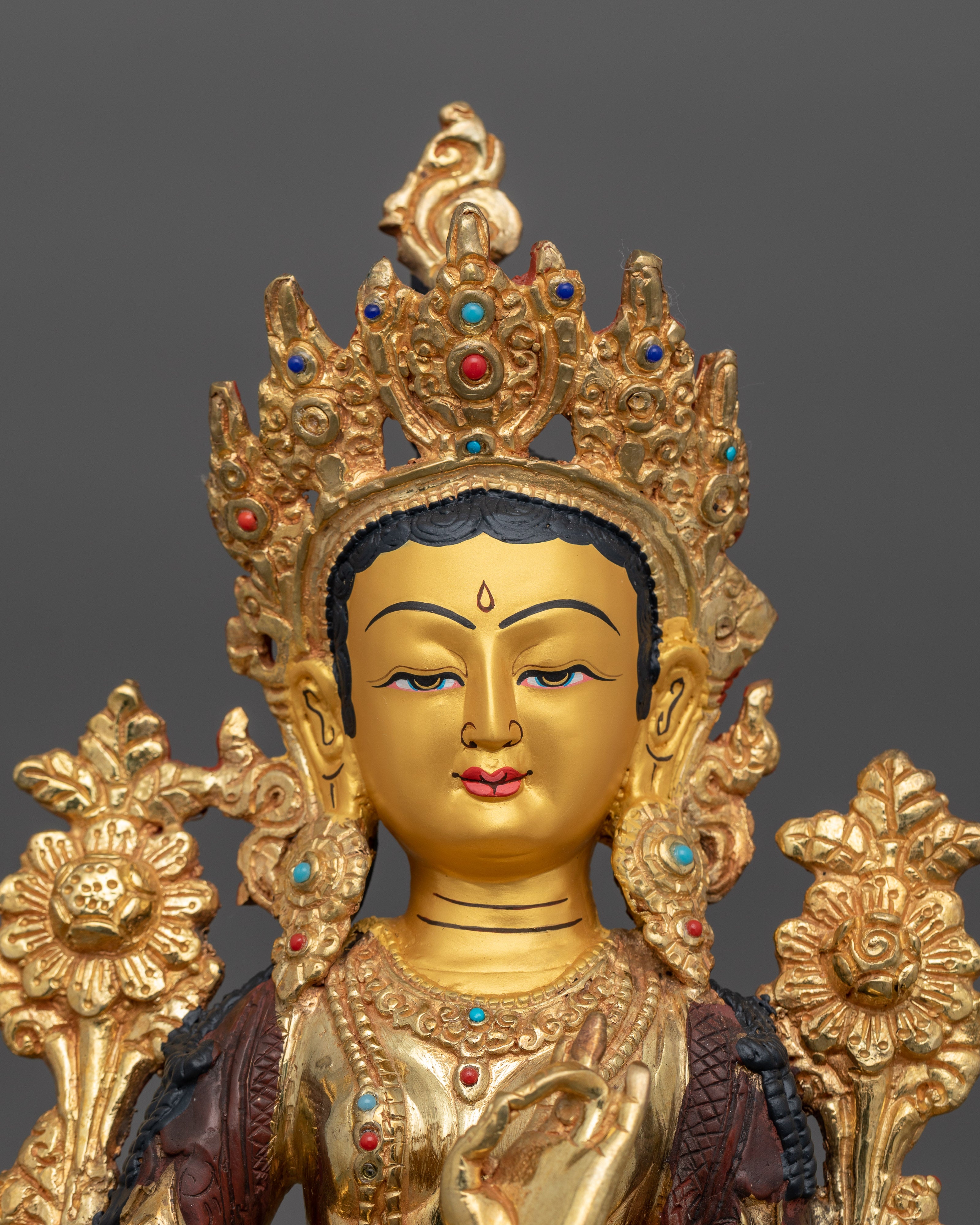 Jetsun Dolma Buddhist Goddess Statue | Compassionate Liberator for Spiritual Practice and Decor