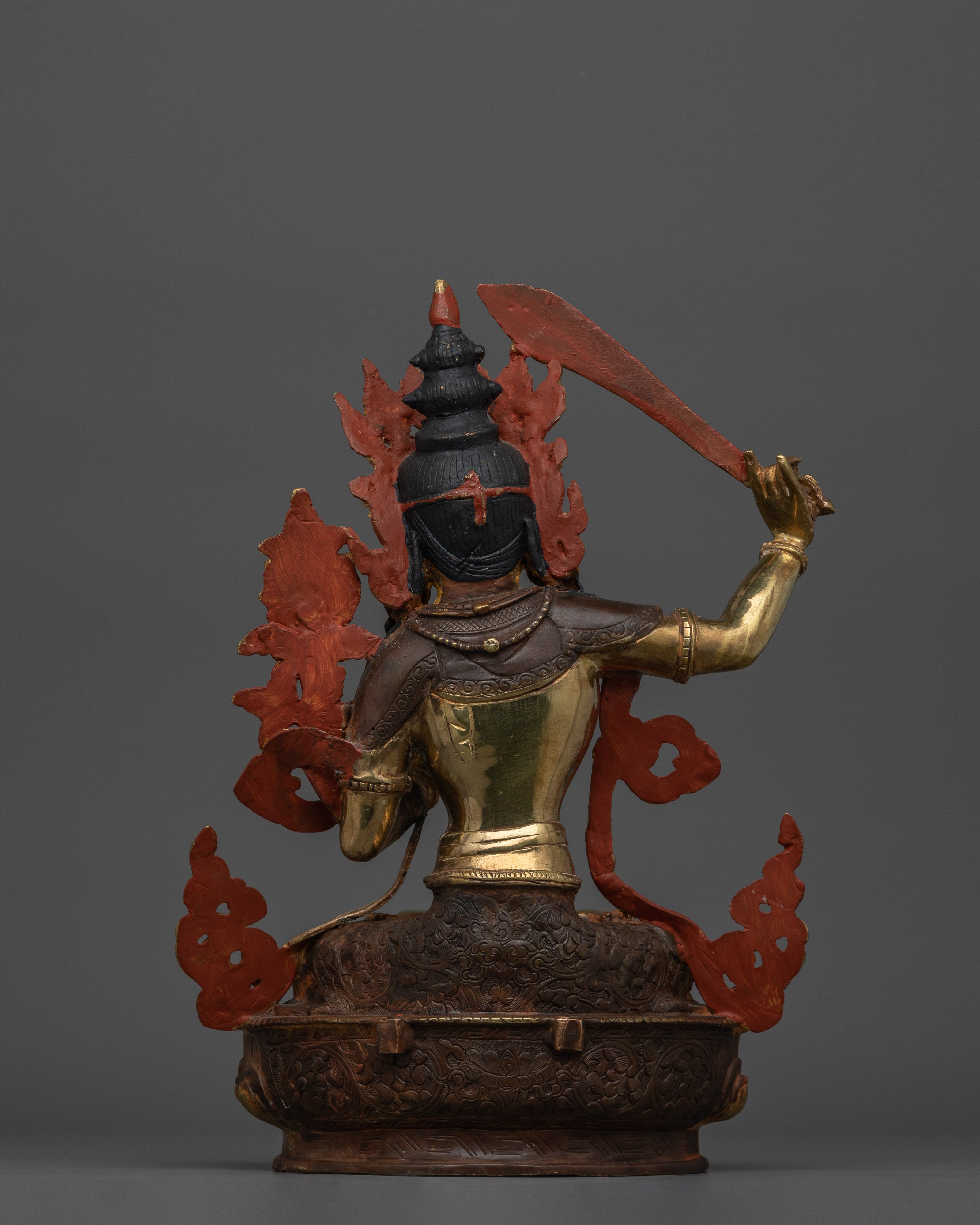 Spiritual and Youthful Manjushri Statue "The Bodhisattva of Wisdom" | Teacher of the Buddhas