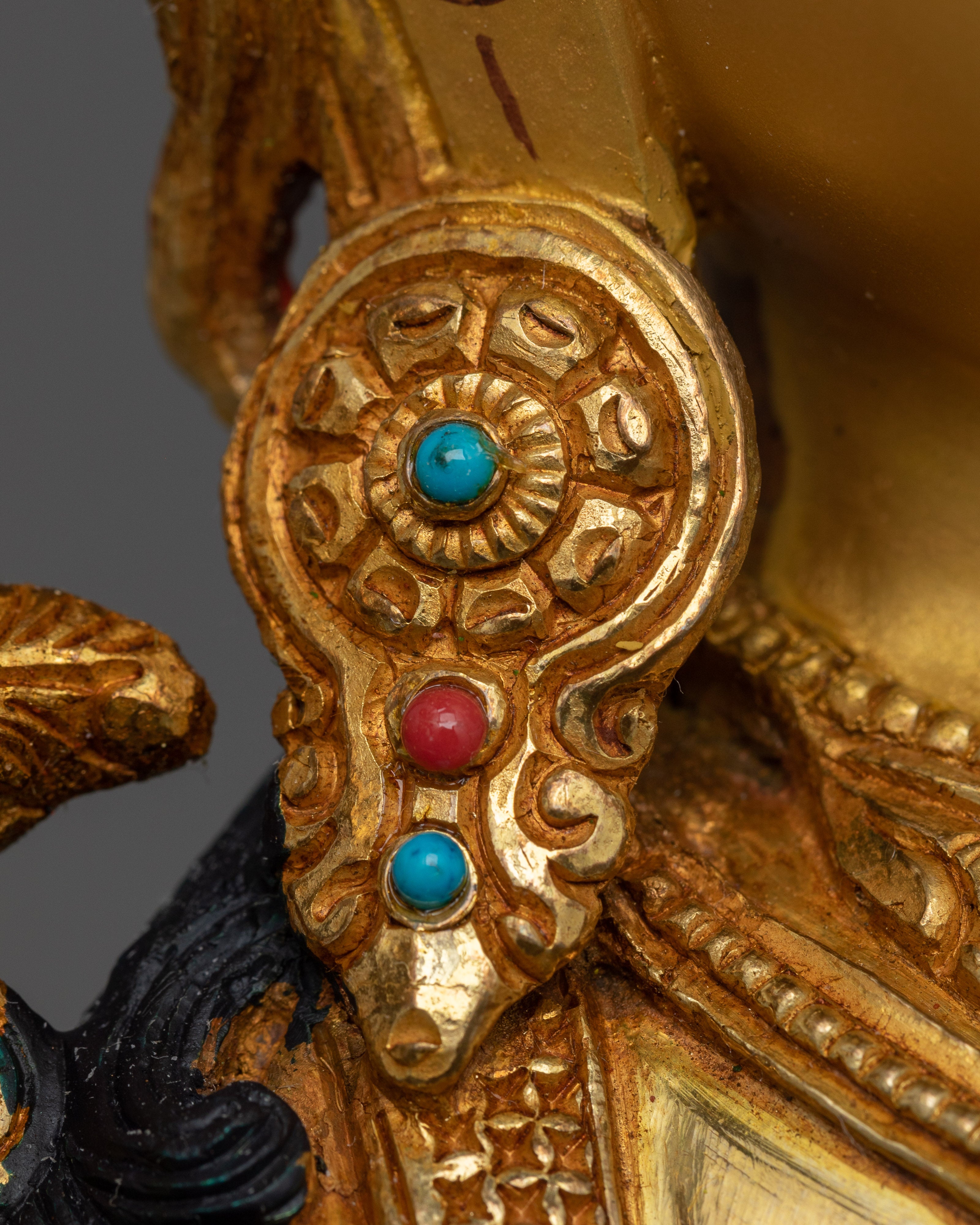 Buddhist Jetsun Dolma Green Tara Sculpture | Compassionate and Protective Buddha