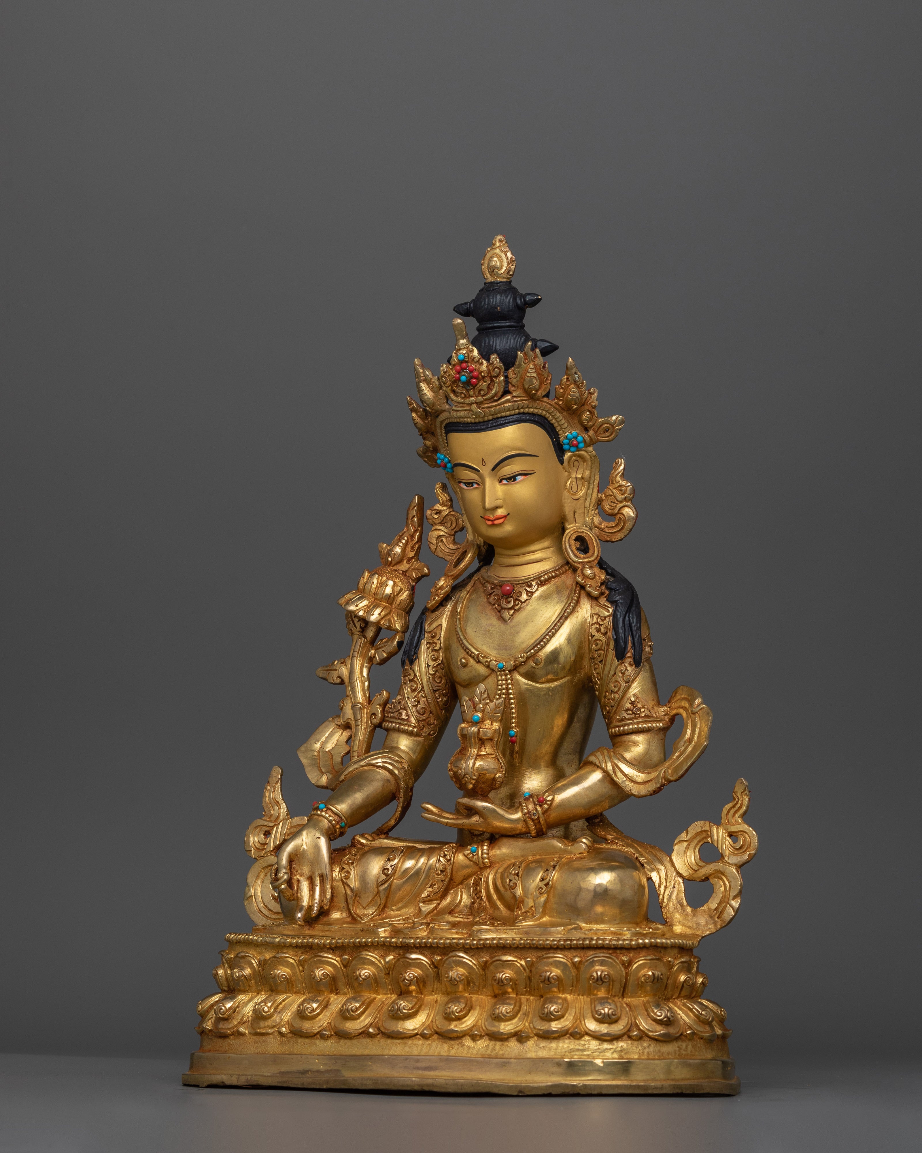 Brahmin Maiden "Kshitigarbha" Statue | The Bodhisattva of Compassion