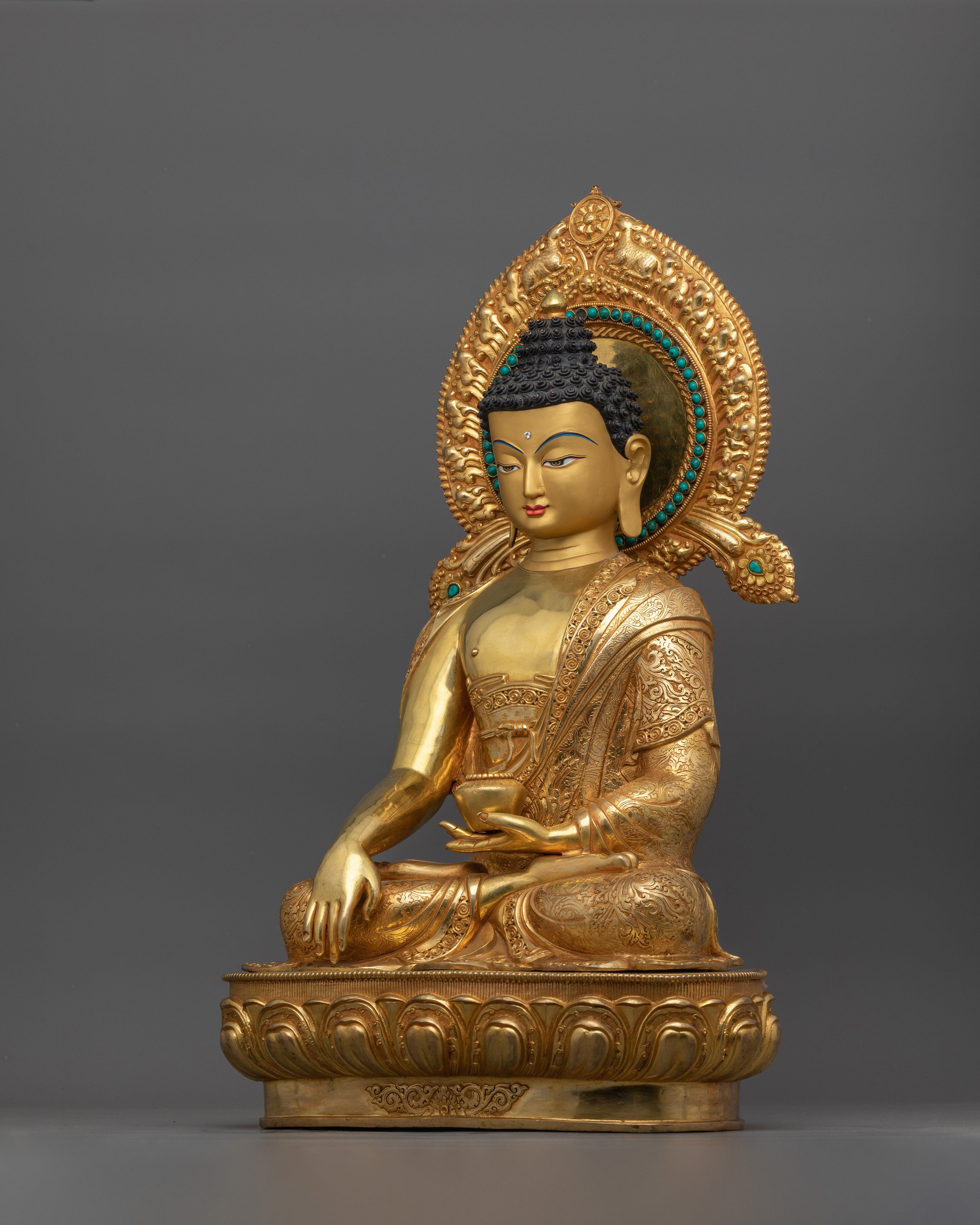 Historical Buddha Siddhartha Gautama Enlightened Statue | The Sage of Shakya Clan