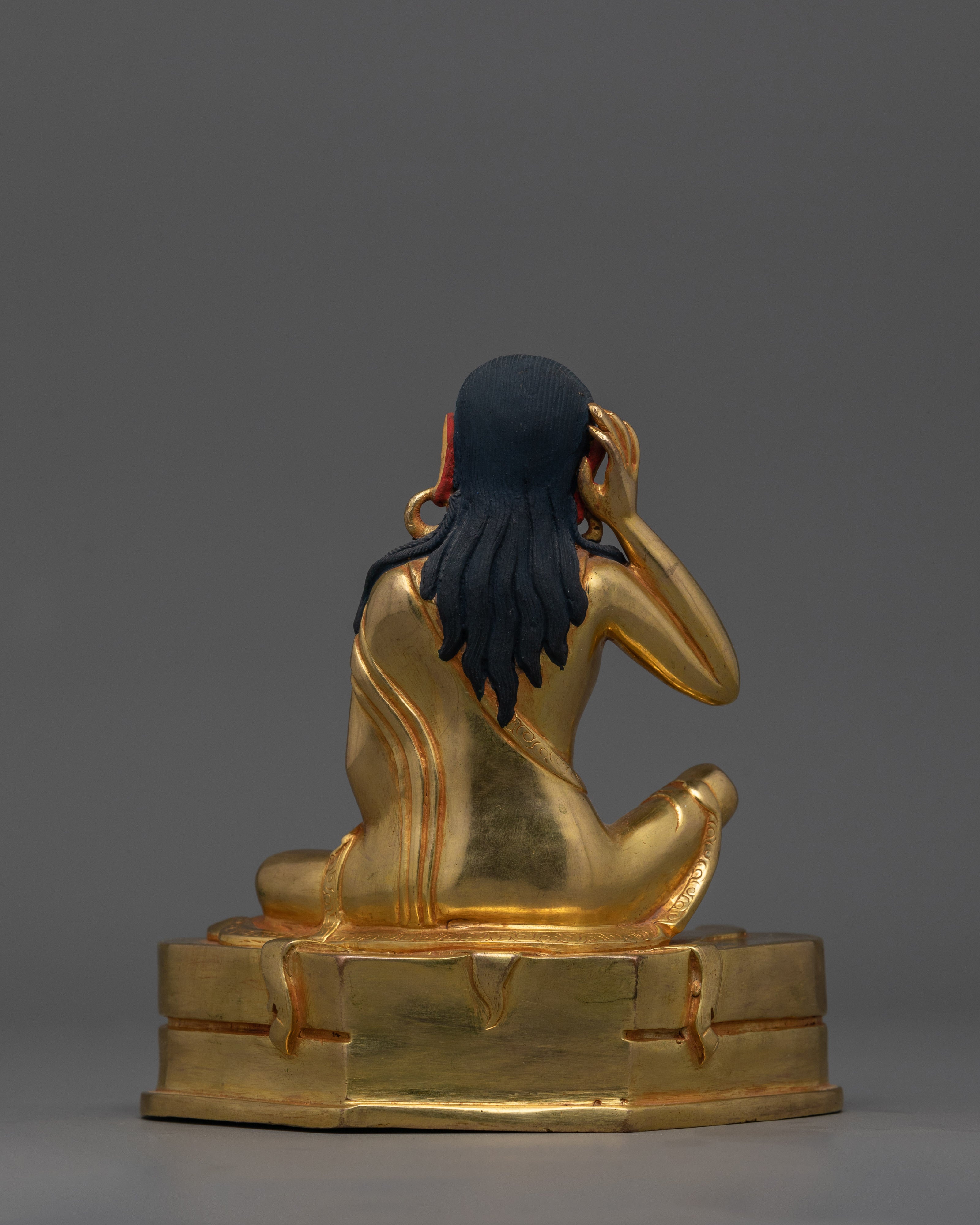 Buddhist Master Tibetan Jetsun Milarepa Sculpture | The Revered Yogi and Sage