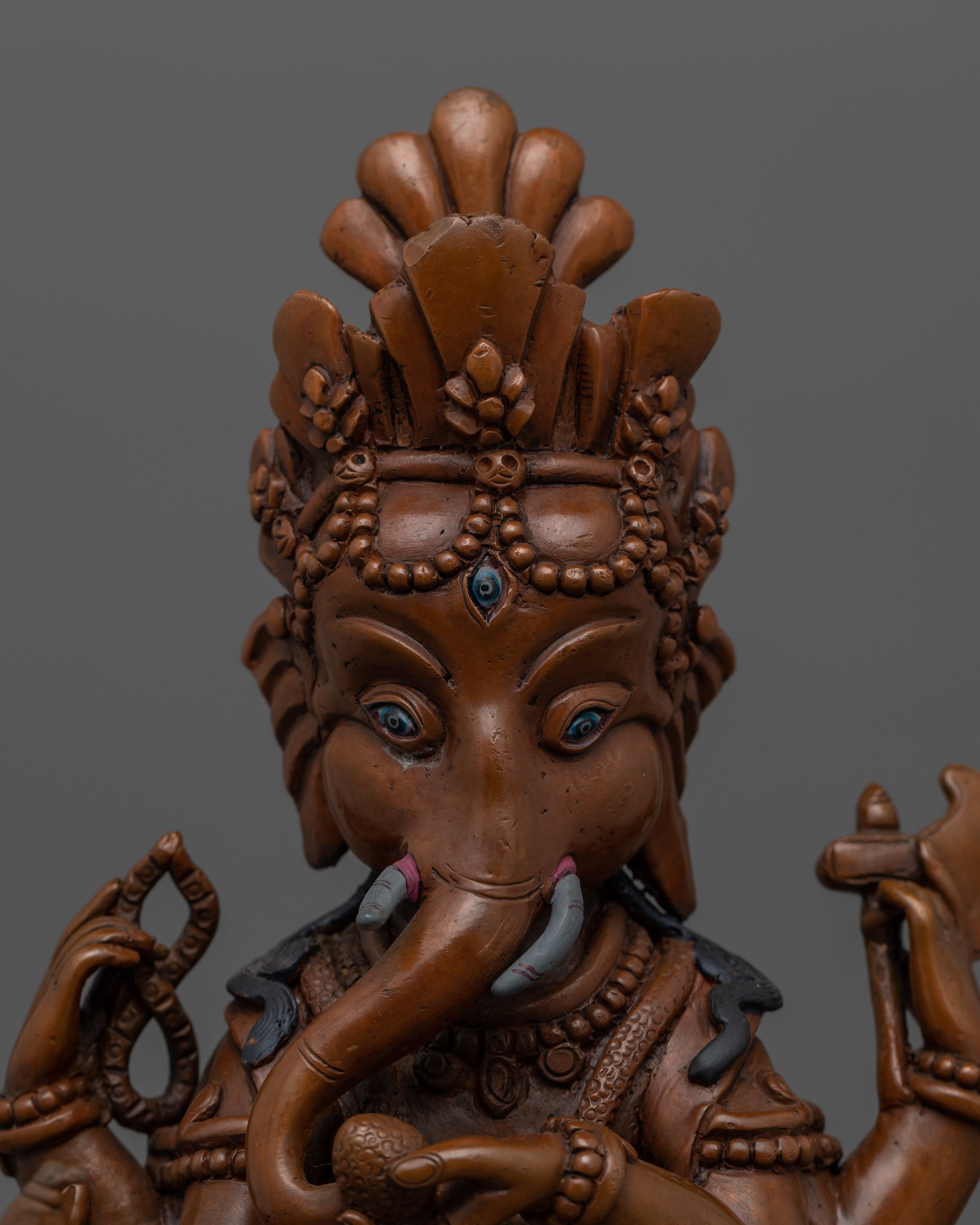 Lord Ganapati (Ganesha) Statue | Hindu Spiritual Art and Crafts