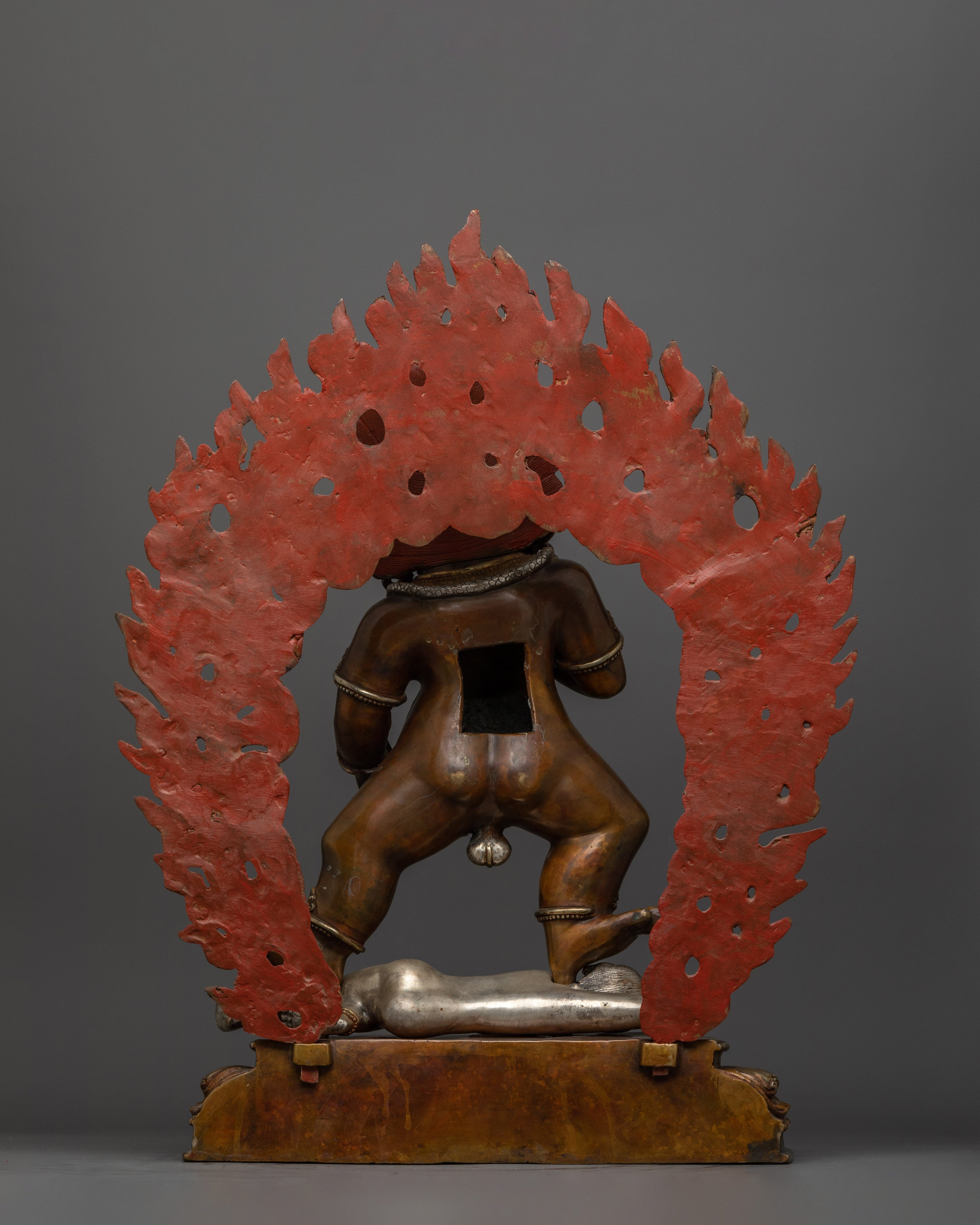 Spiritual Black Dzambhala (Kubera) Statue | Hindu deity of prosperity