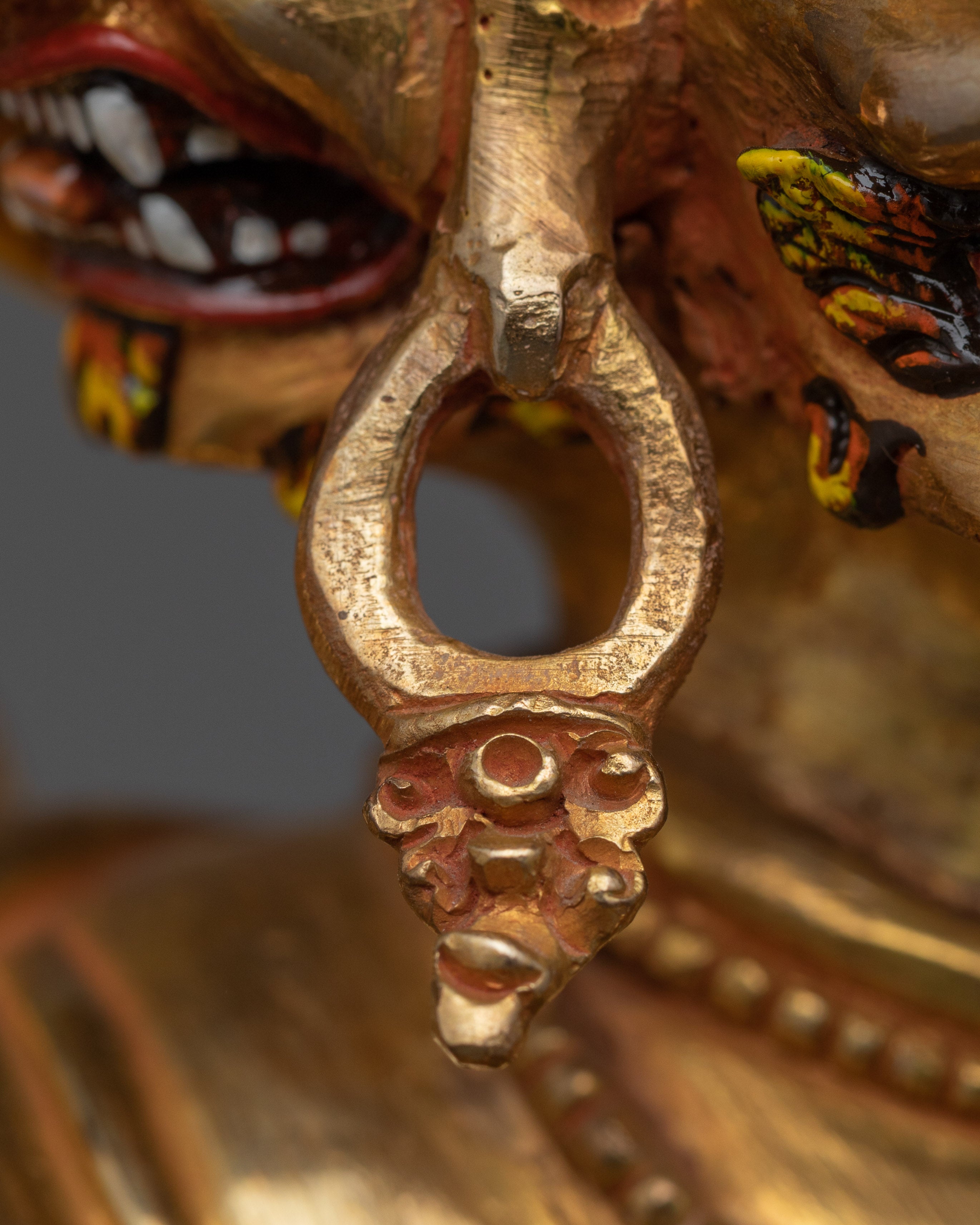 Tibetan Phurba Deity Vajrakilaya Statue | Symbolizing the Unity of Wisdom