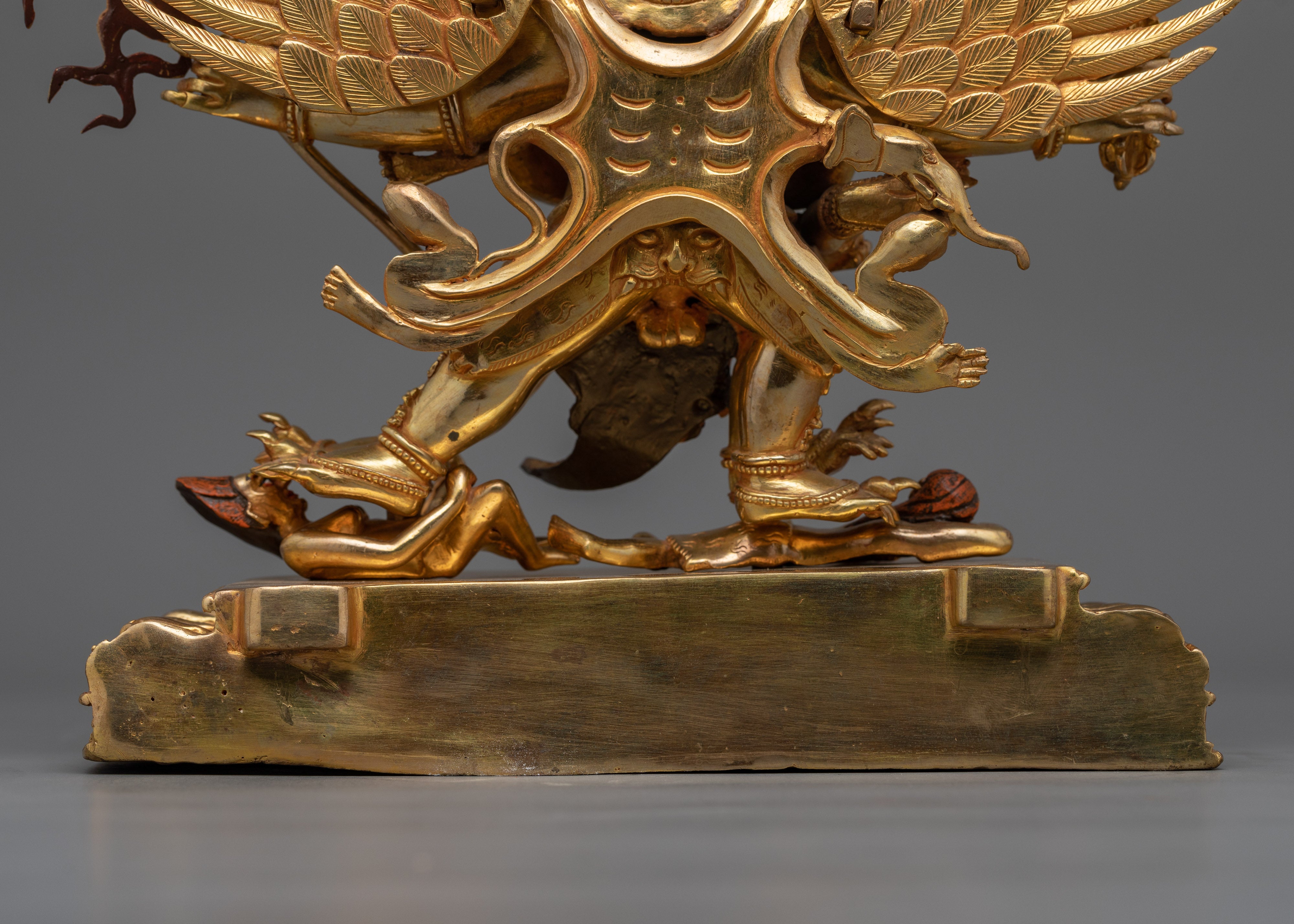 Tibetan Phurba Deity Vajrakilaya Statue | Symbolizing the Unity of Wisdom