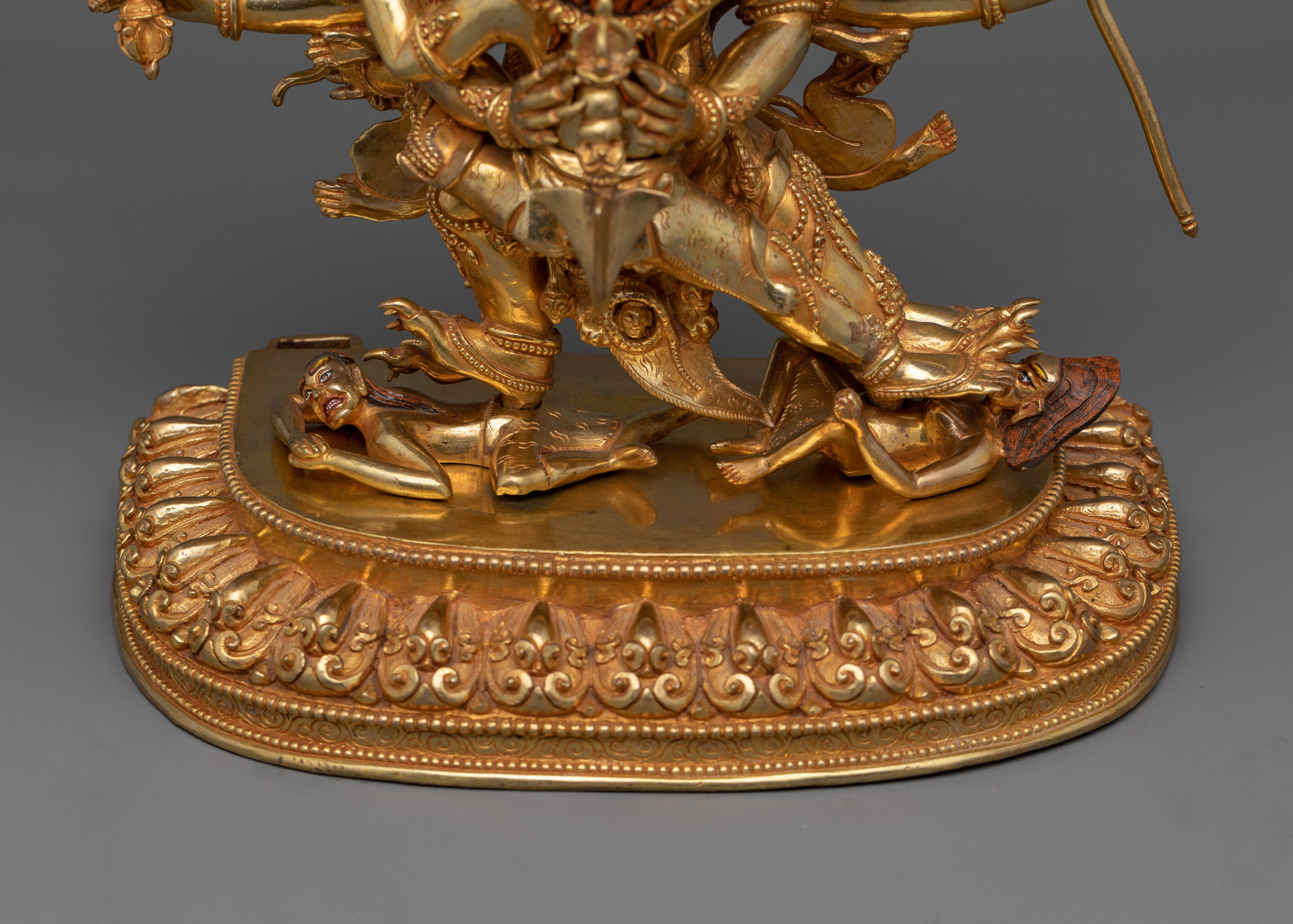 Tibetan Phurba Deity Vajrakilaya Statue | Symbolizing the Unity of Wisdom