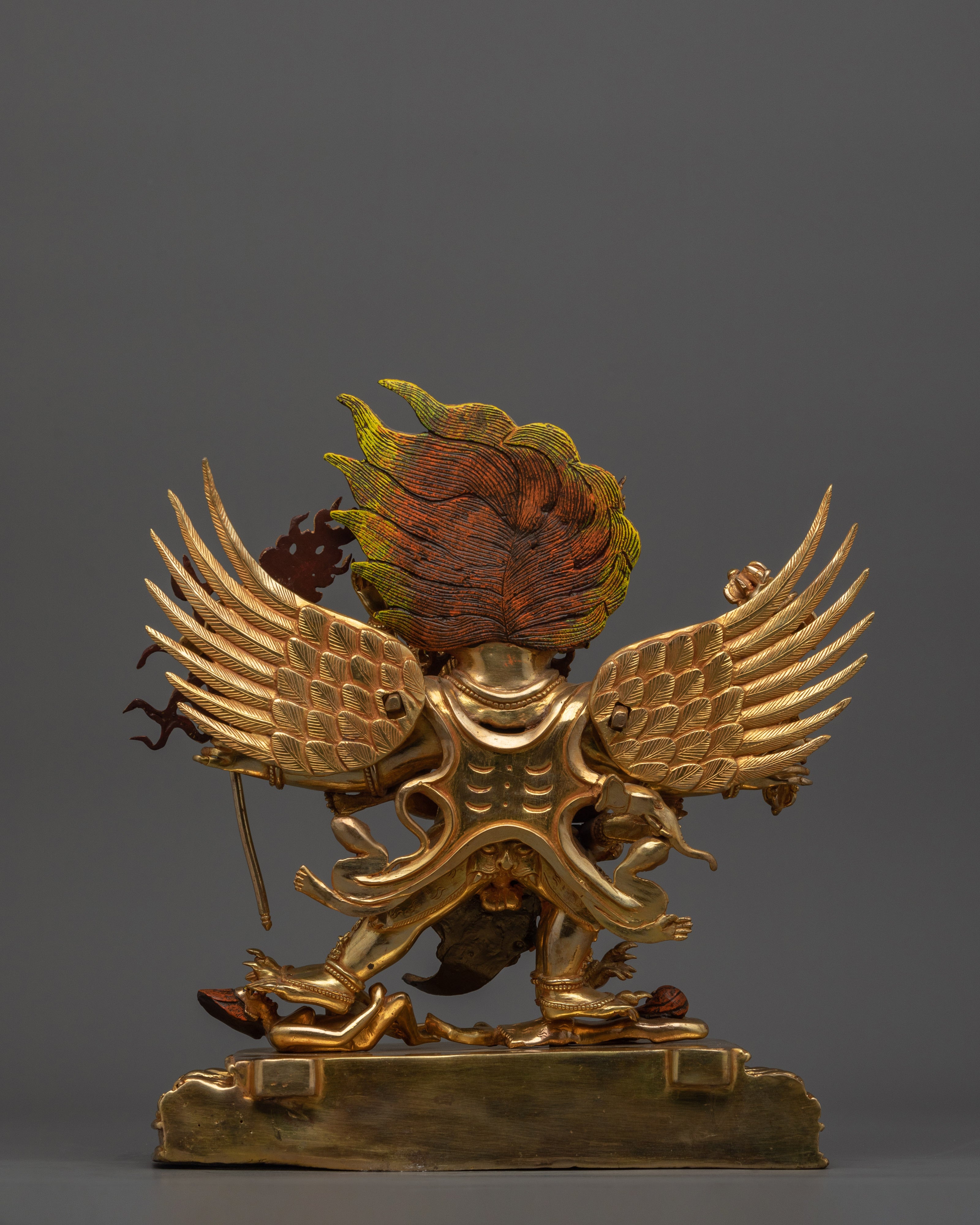 Tibetan Phurba Deity Vajrakilaya Statue | Symbolizing the Unity of Wisdom