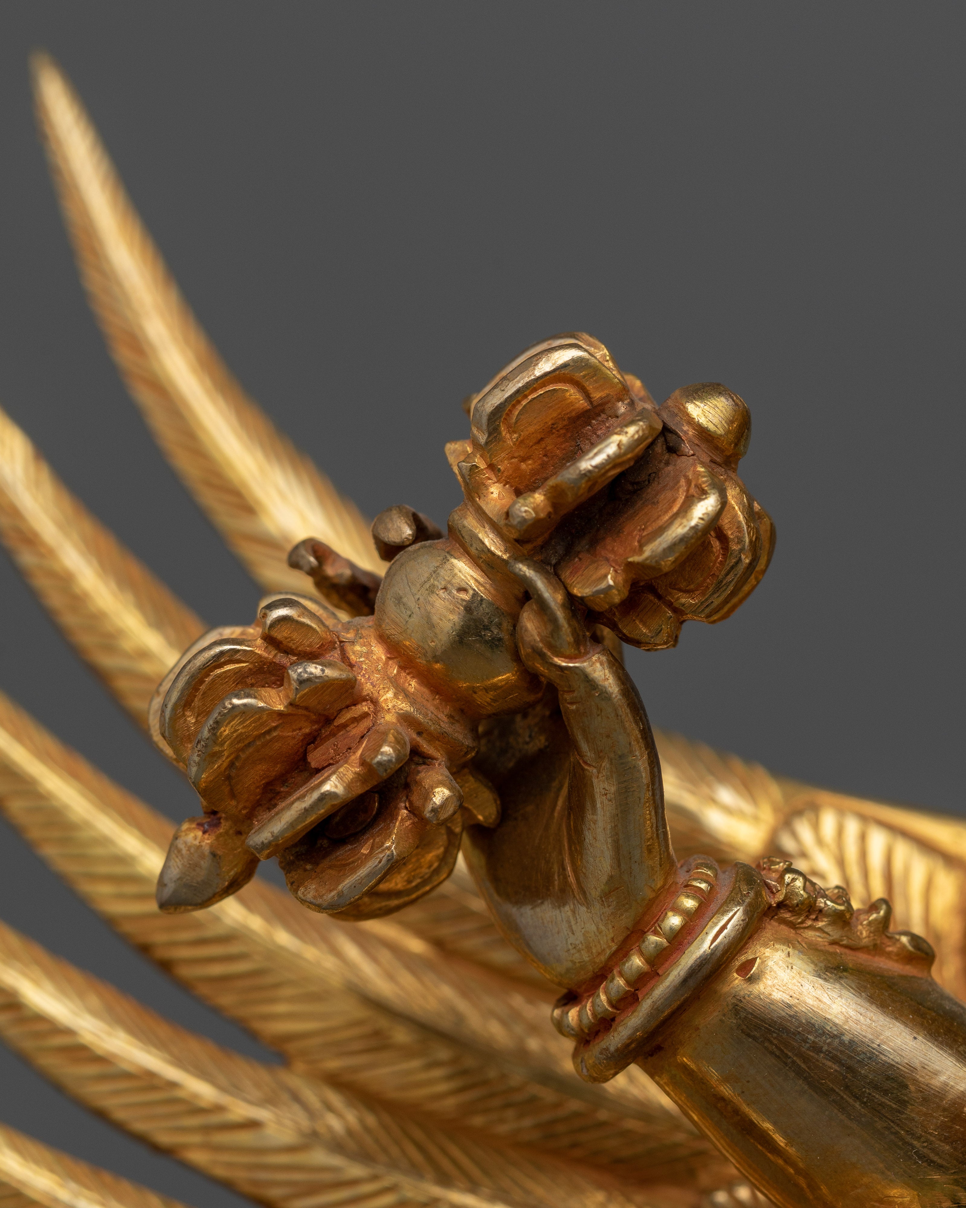 Tibetan Phurba Deity Vajrakilaya Statue | Symbolizing the Unity of Wisdom