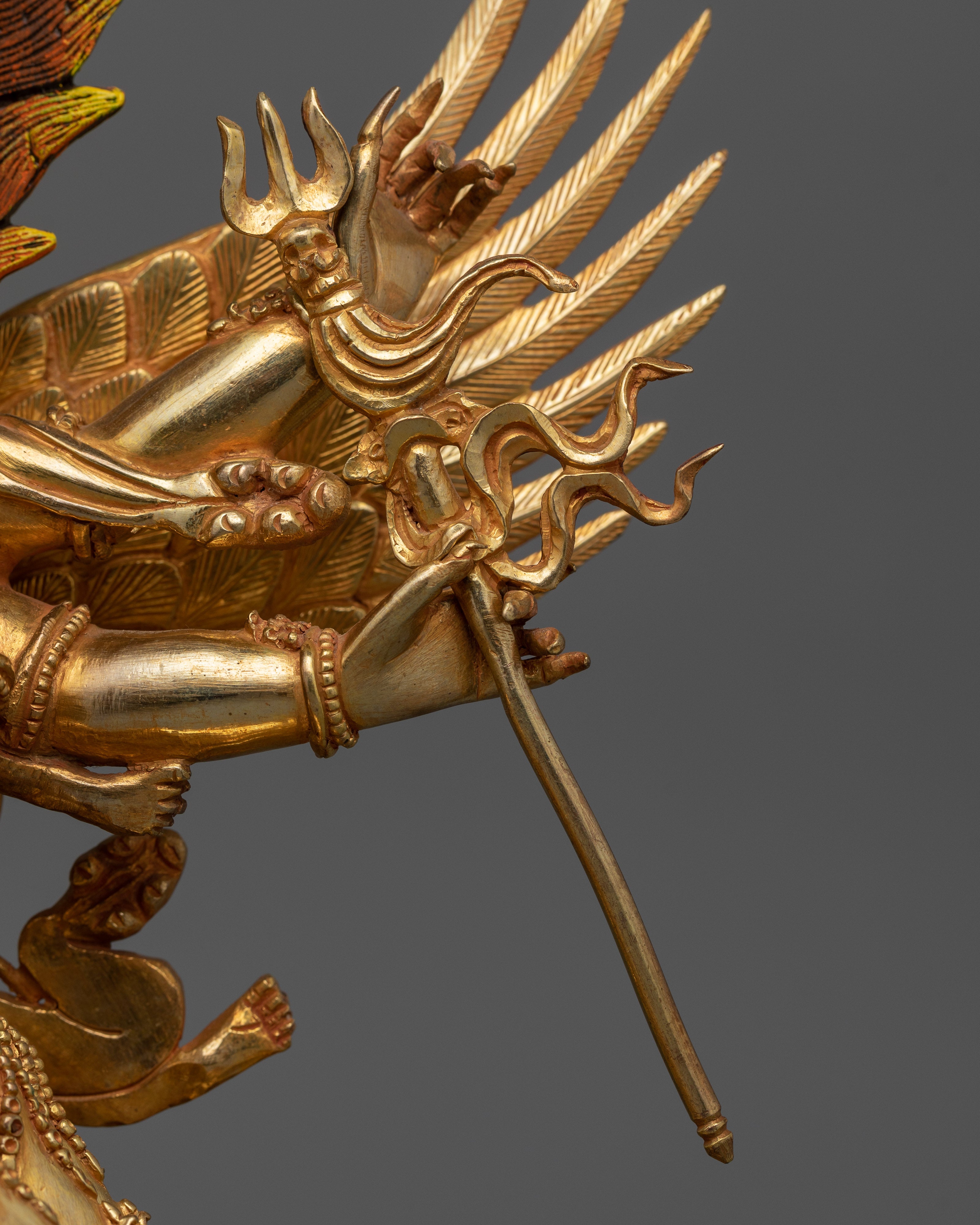 Tibetan Phurba Deity Vajrakilaya Statue | Symbolizing the Unity of Wisdom