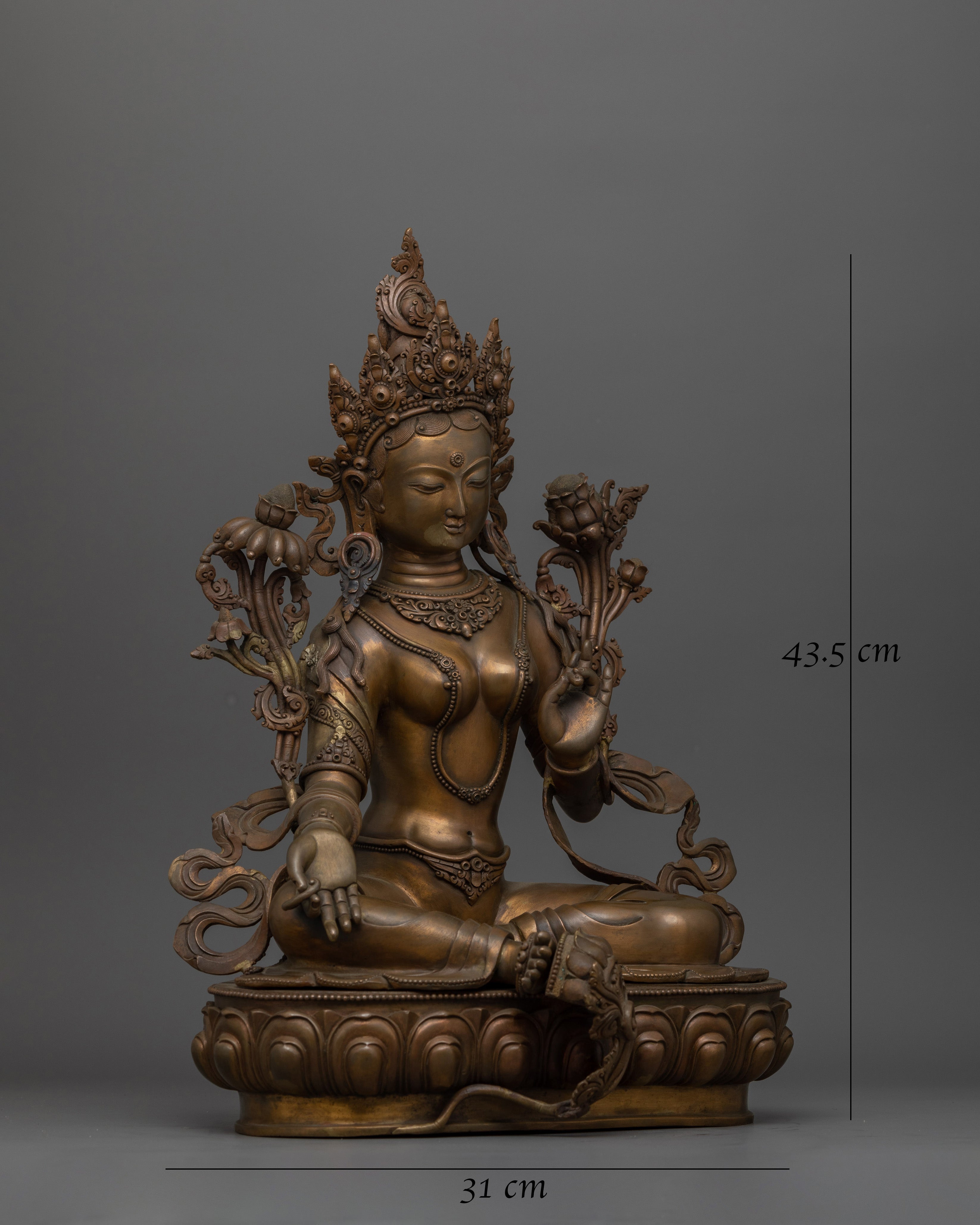 healing-green-tara-statue