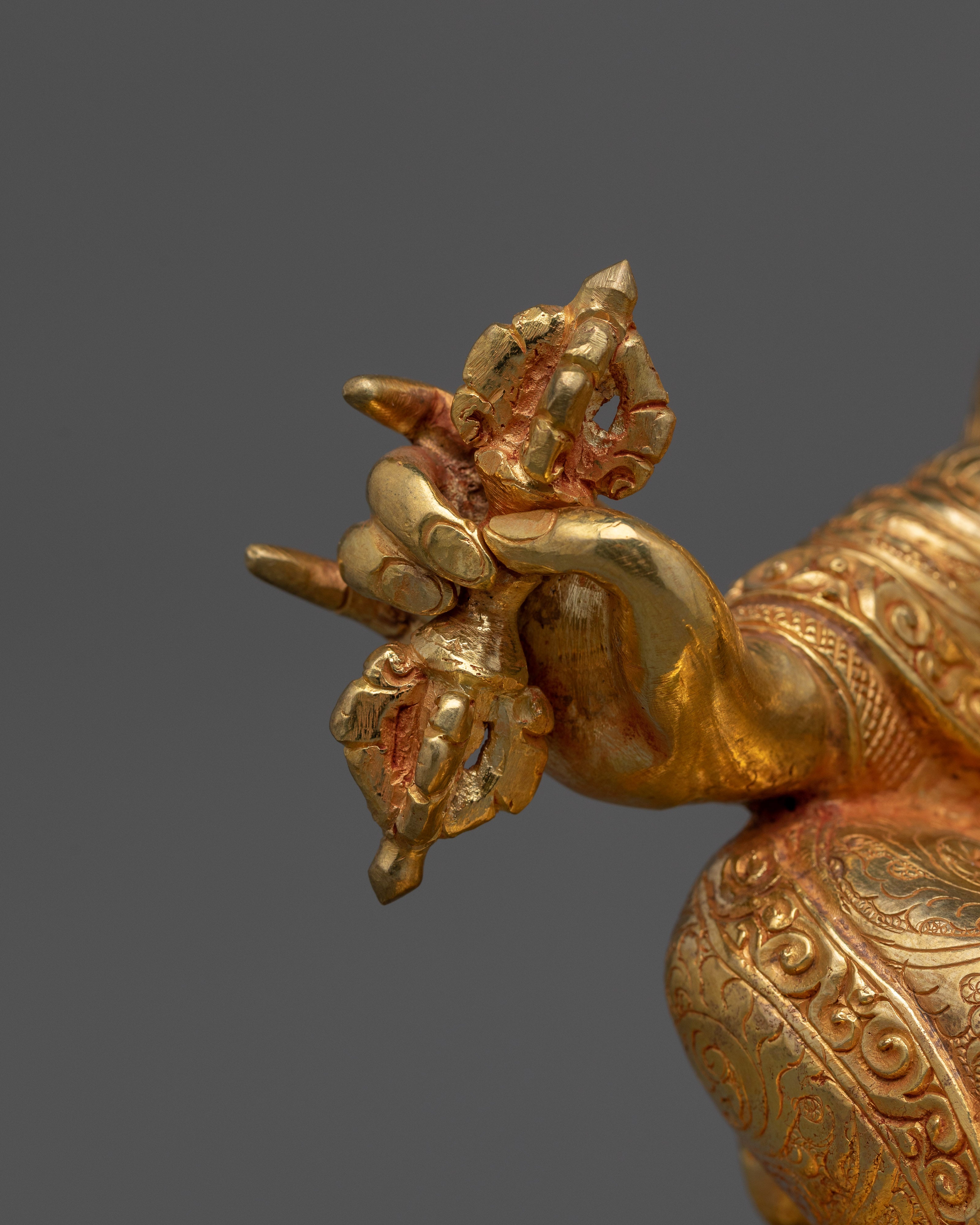 Semi-Wrathful Guru Rinpoche Tantric Master | Protector and Enlightened Guide