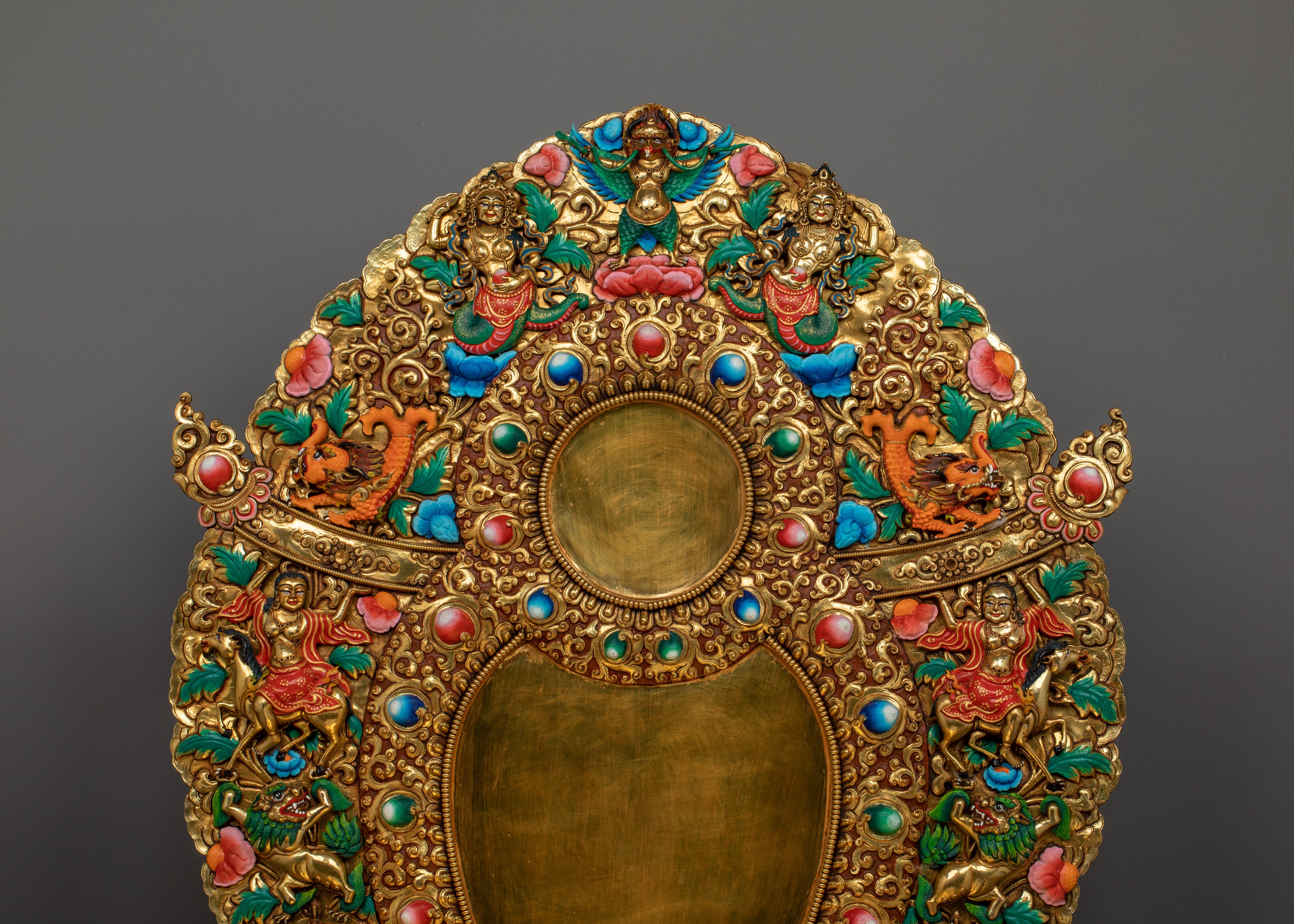 Majestic Throne for Guru Rinpoche Statues | A Perfect Foundation of Elegance