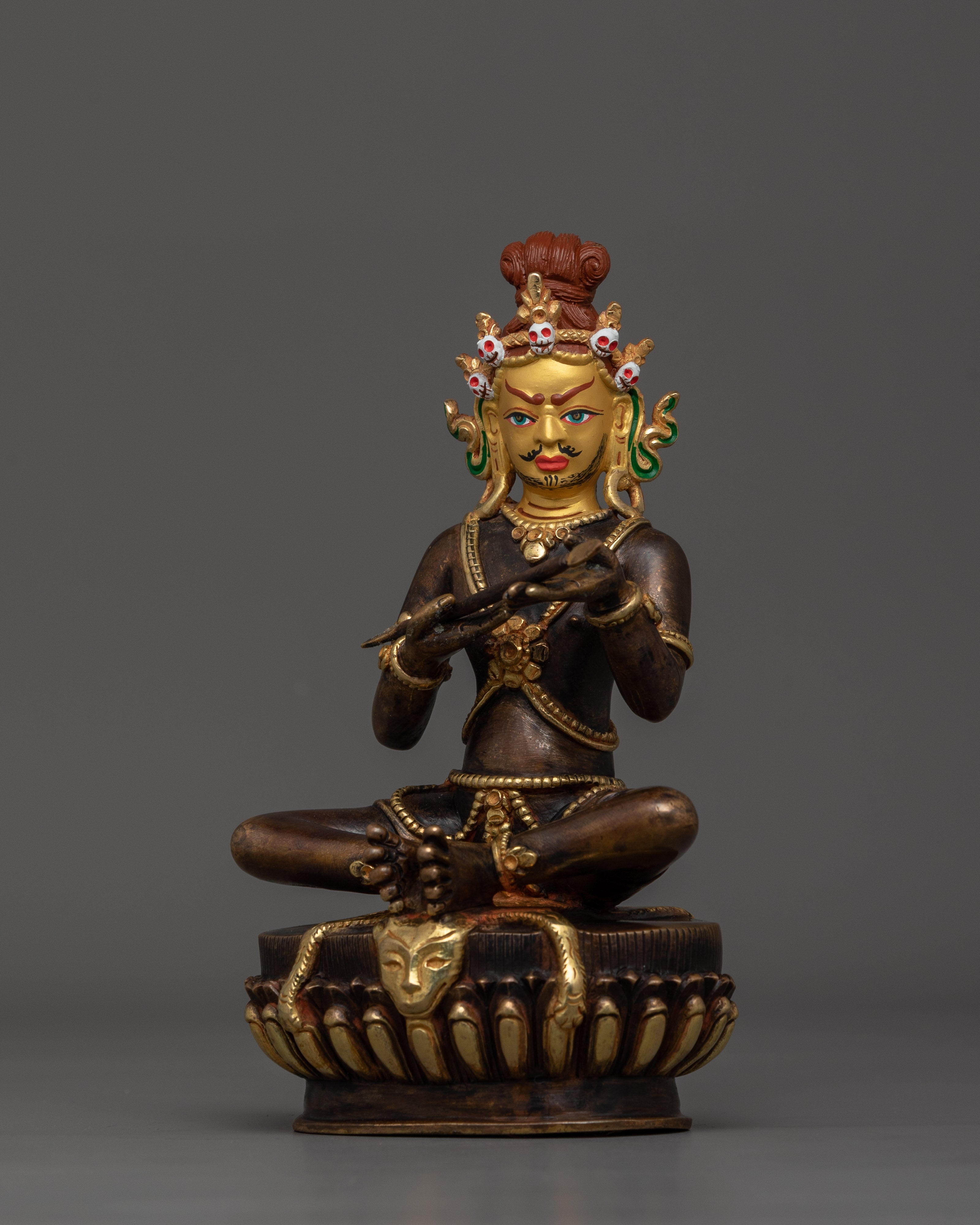 Tantric Master Saraha Statue for Tibetan Dharma | 6.5 Inches Buddhist Master