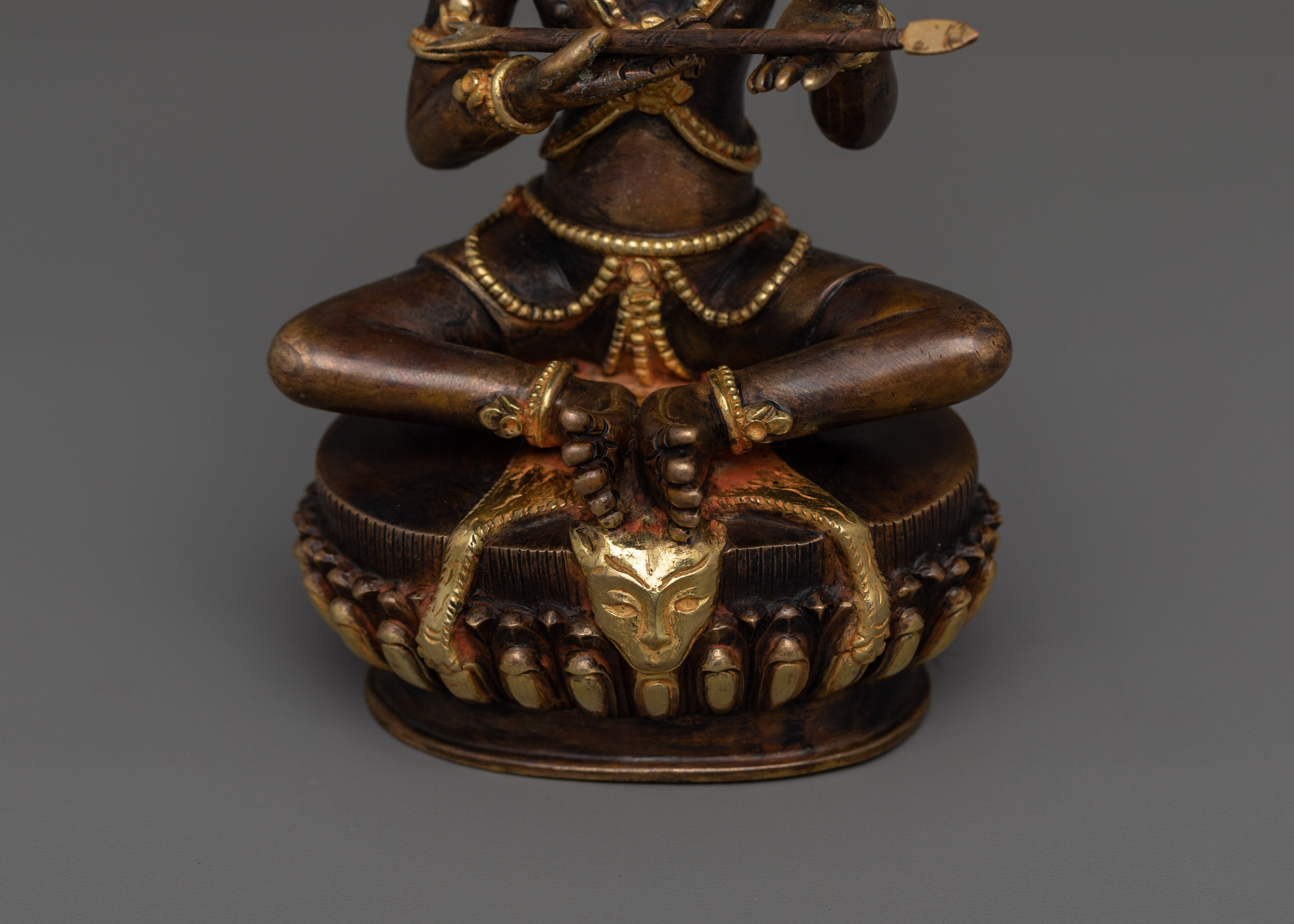 Tantric Master Saraha Statue for Tibetan Dharma | 6.5 Inches Buddhist Master