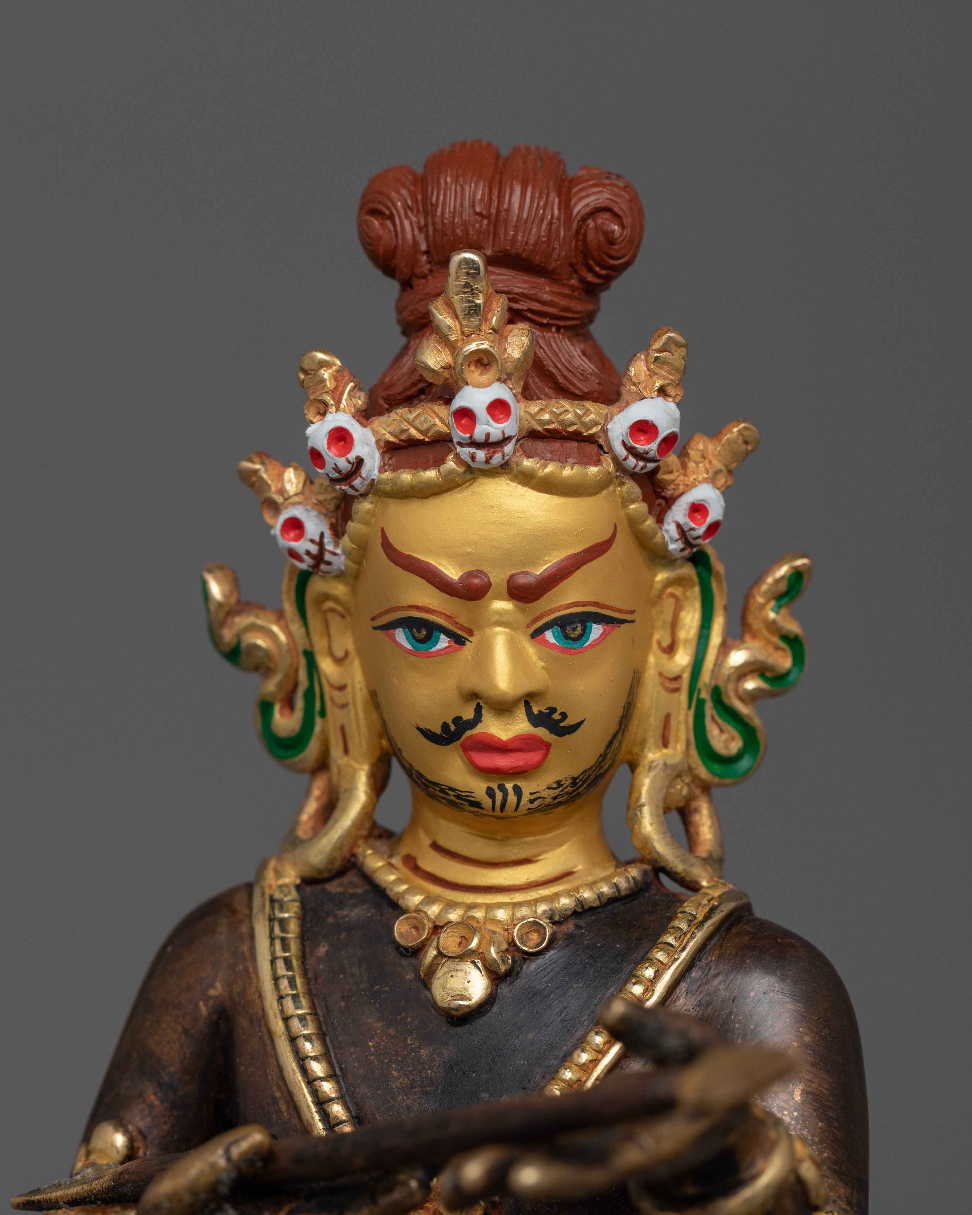 Tantric Master Saraha Statue for Tibetan Dharma | 6.5 Inches Buddhist Master