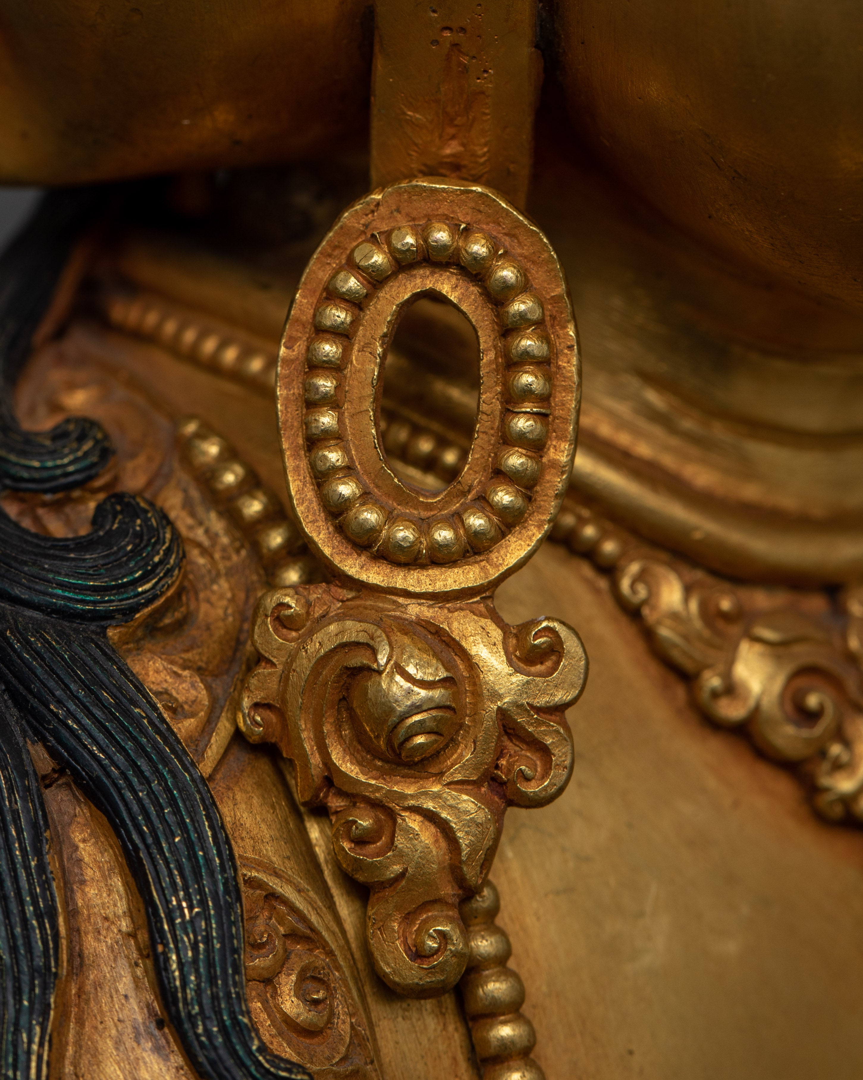 Gold Gilded Guhyasamaja 13 Inch Statue | The Mystery of Tathāgatahood Buddhahood