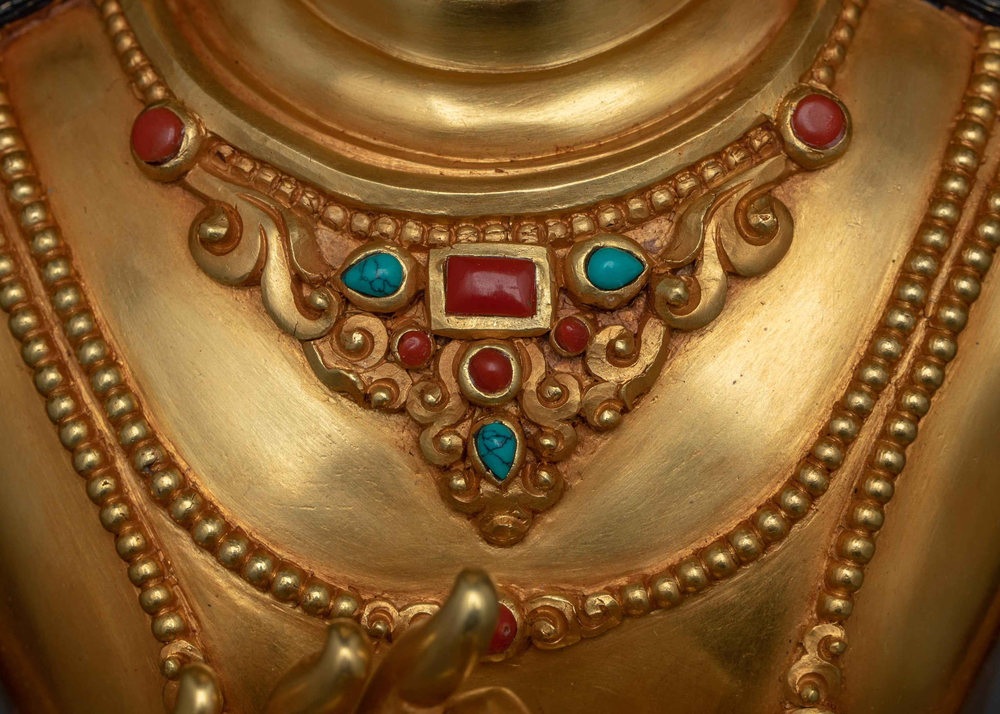 Manjushri Wisdom Deity of Buddhism for Altar | Handmade Statue from Nepal