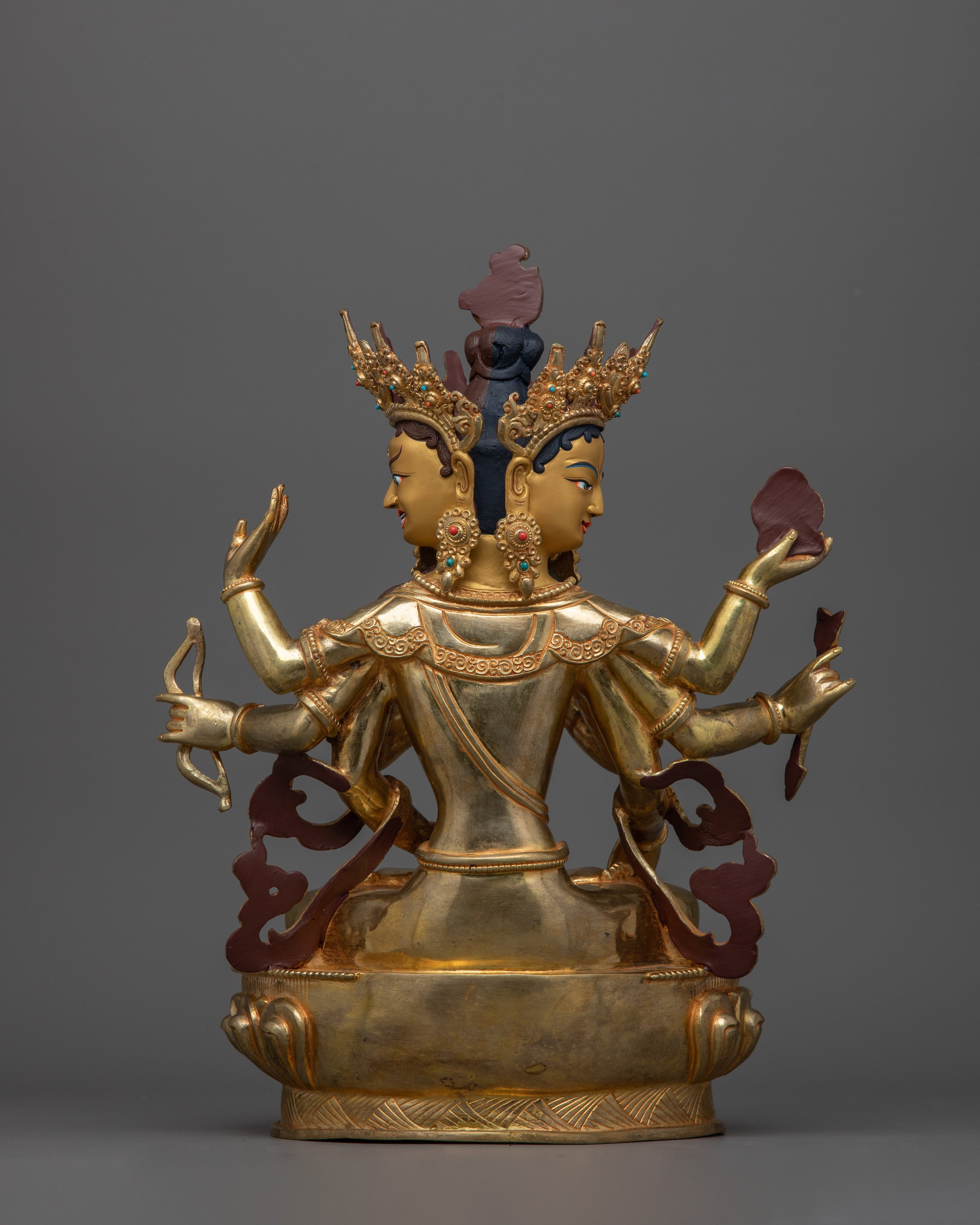 Tibetan Buddhist Deity Namgyalma Statue | Symbolizes Longevity and Spiritual Purity
