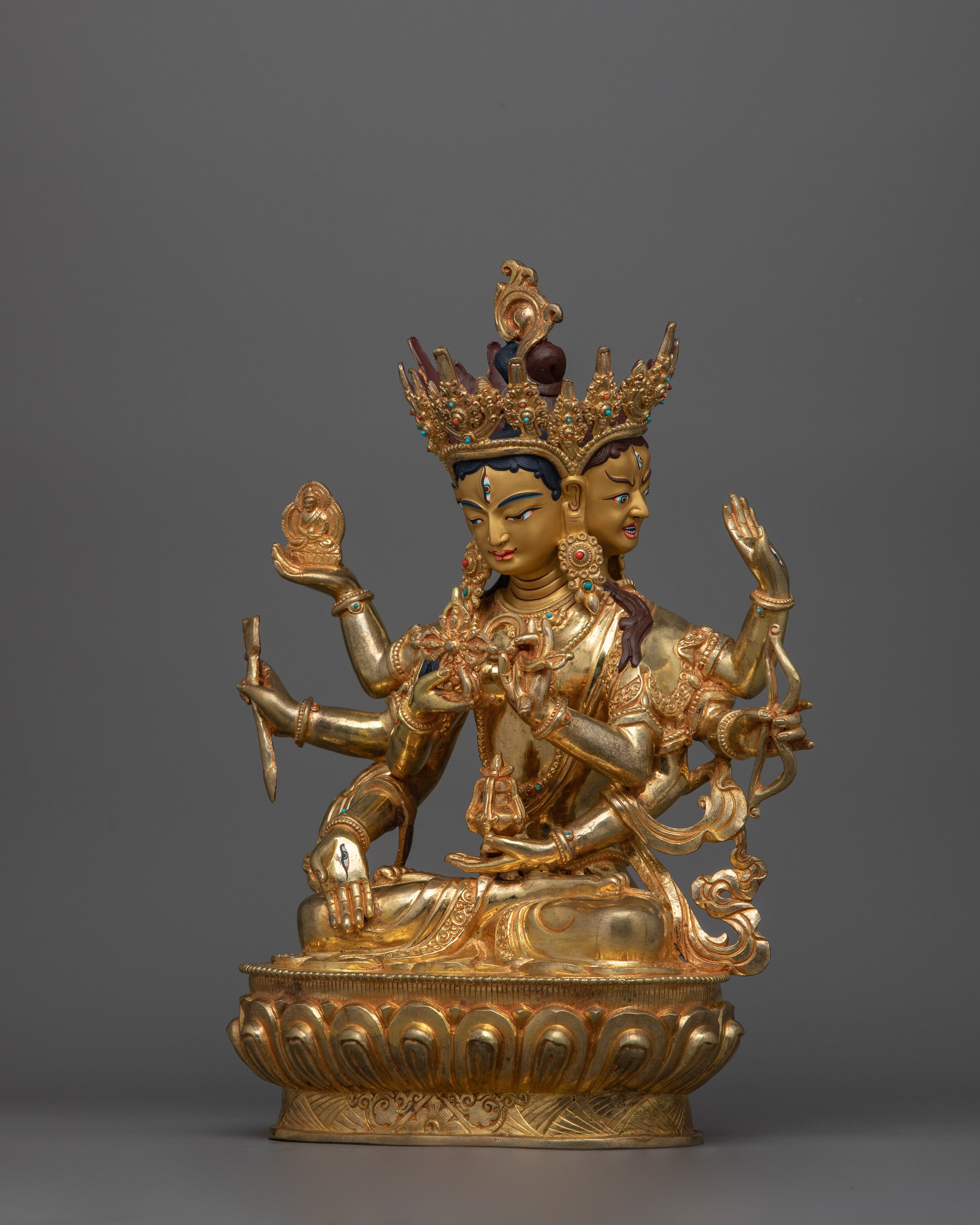 Tibetan Buddhist Deity Namgyalma Statue | Symbolizes Longevity and Spiritual Purity