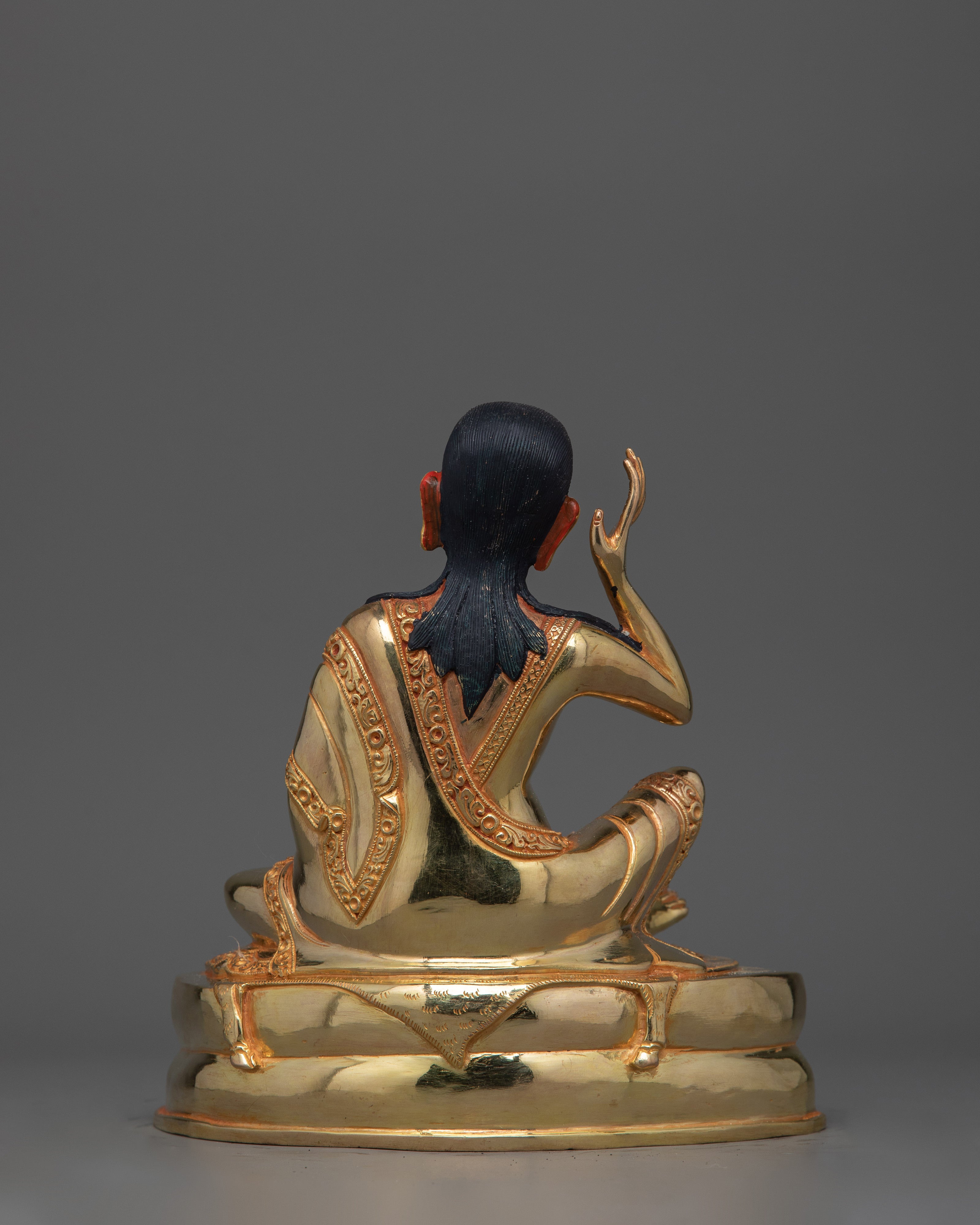 Buddhist Milarepa Tibetan Siddha Statue | Symbol of Meditation and Enlightenment Symbol