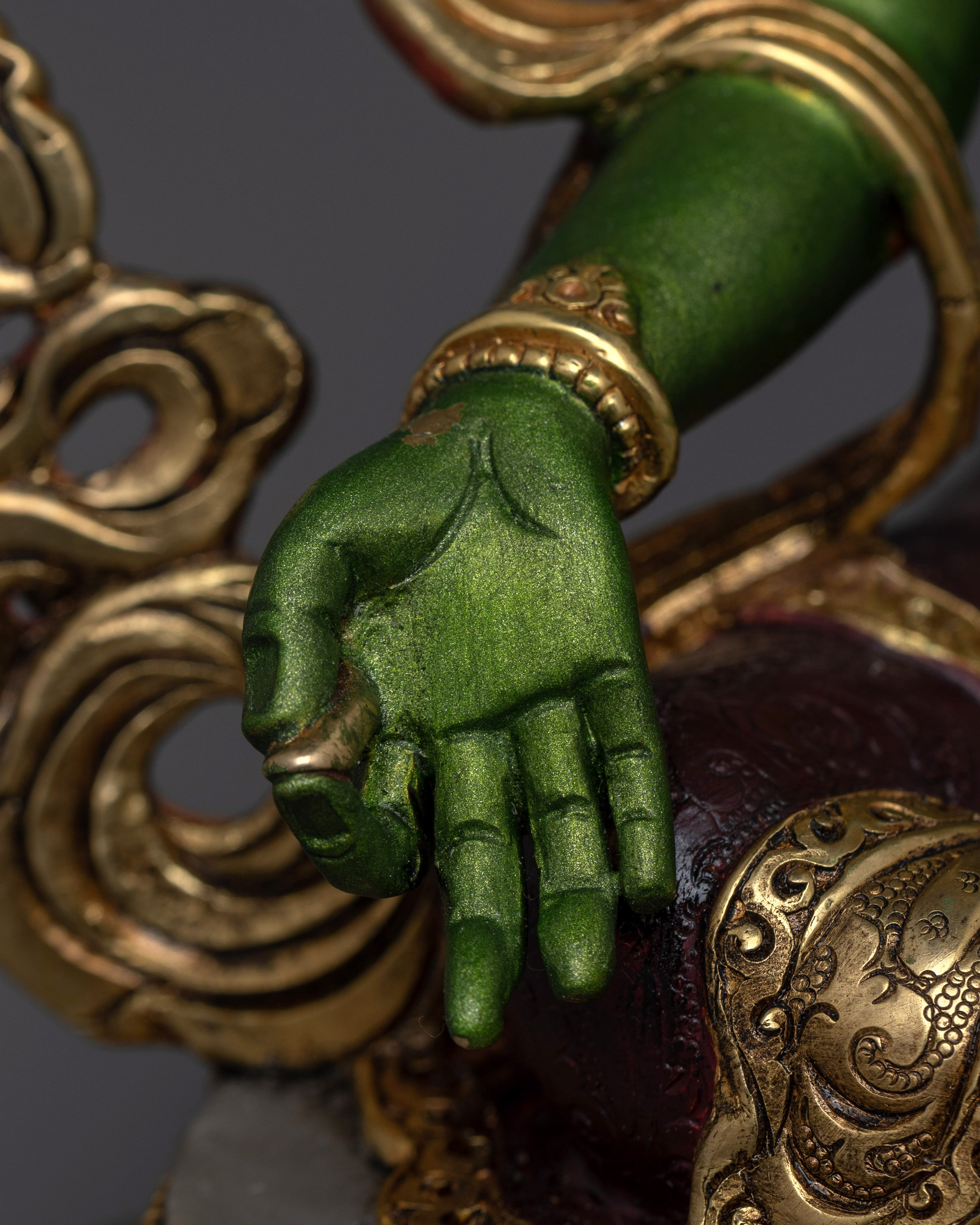 Syamatara Protective Deity in Buddhism | The Embodiment of Compassion