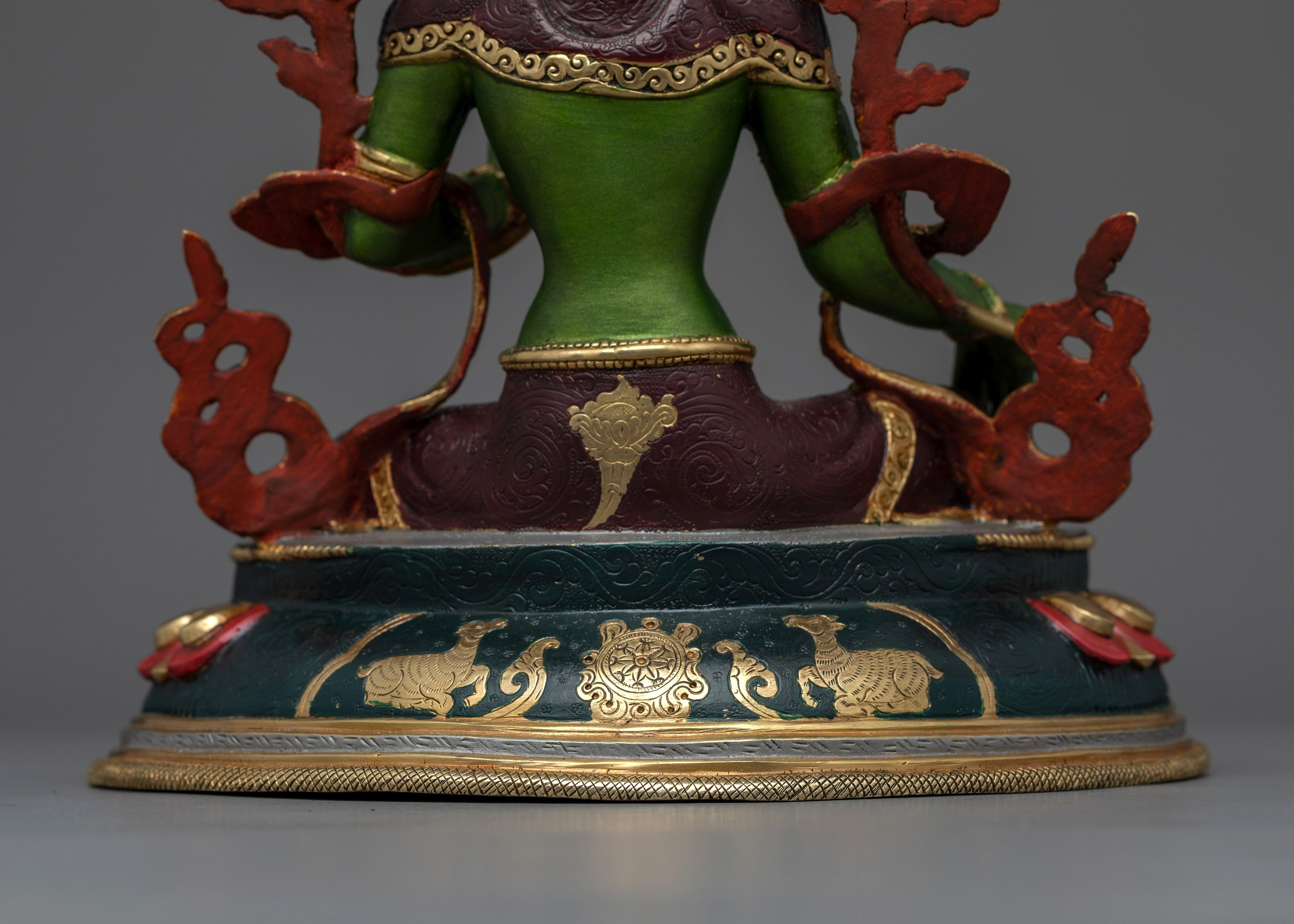 Syamatara Protective Deity in Buddhism | The Embodiment of Compassion