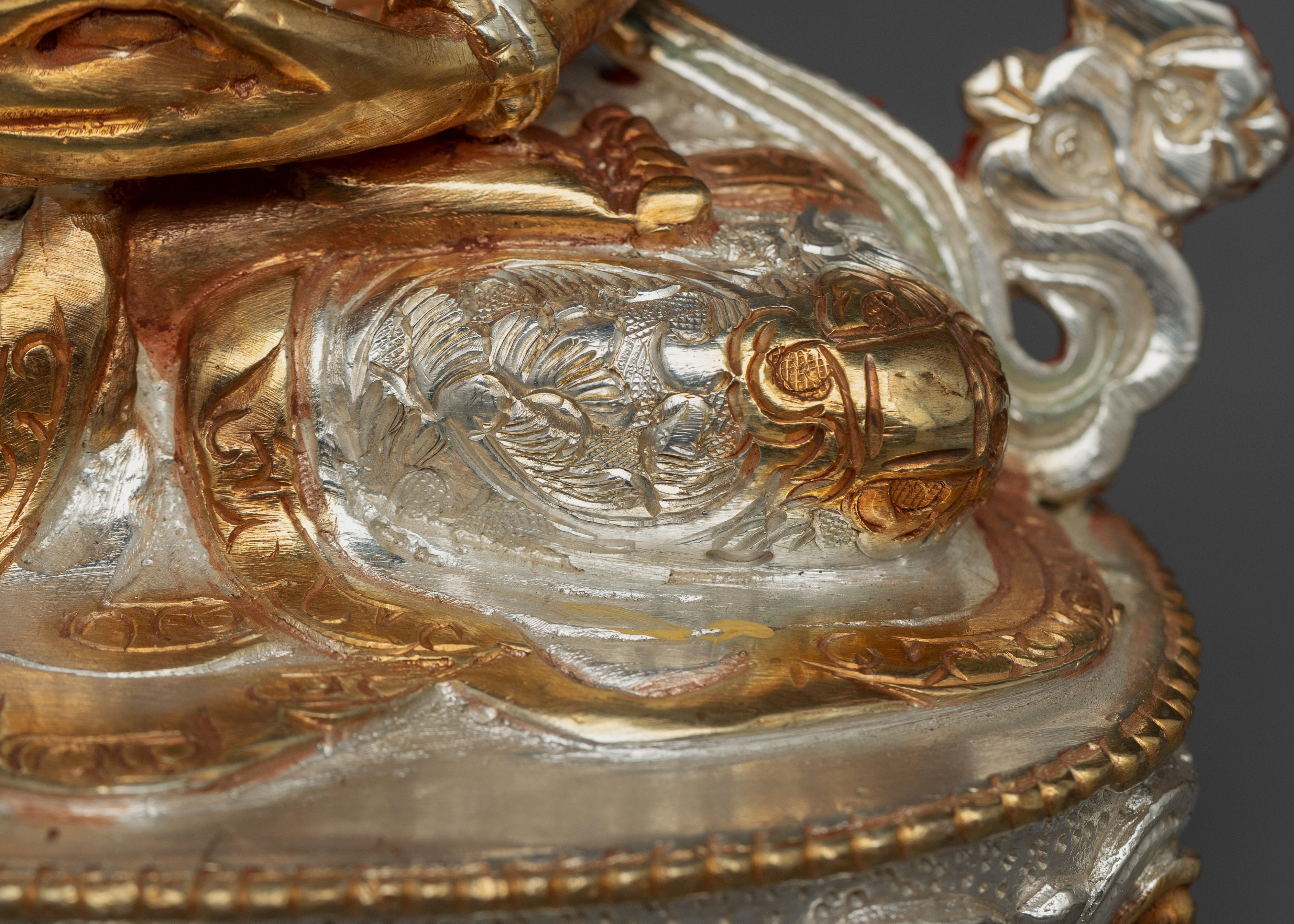 Amitayus Buddha of Infinite Life Sculpture | Divine Himalayan Spiritual Idol