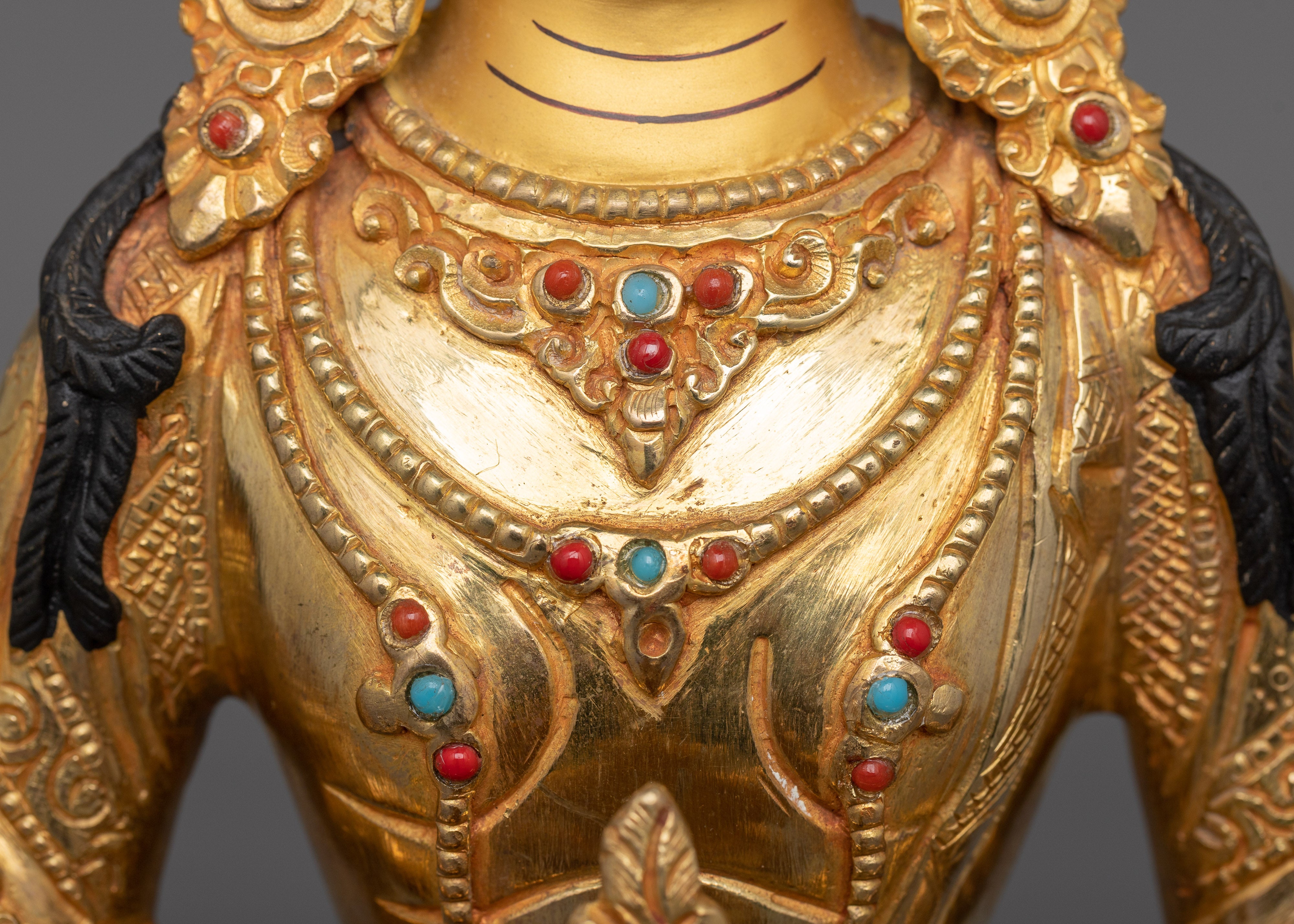 Amitayus Buddhist Deity of Endless Life Statue | Symbolizes Longevity and Blessings